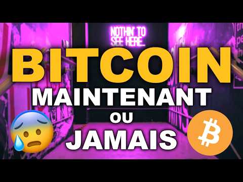 BITCOIN / CRYPTO / ALTCOINS c'est MAINTENANT ?