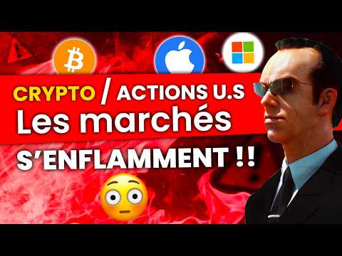 BITCOIN / CRYPTO les MARCHÉS en FOLIE  ATH sur ATH TOUT MONTE mais jusqu'où ?