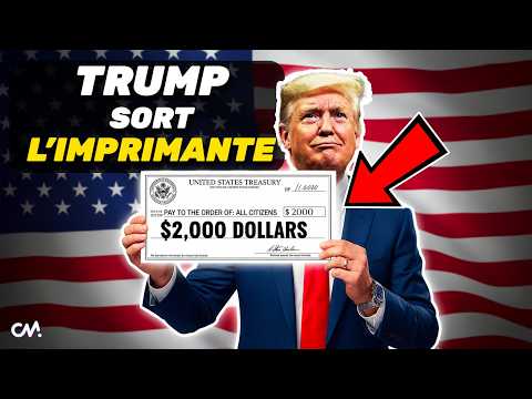 CRYPTO / BITCOIN TRUMP SORT L'IMPRIMANTE ⚠️