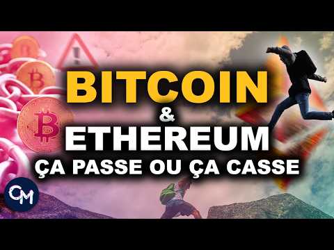 BITCOIN REPART  ETHEREUM FUSAKA AUJOURD'HUI