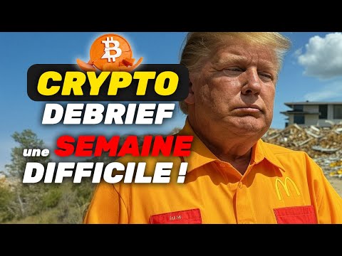 CRYPTO / BITCOIN  SEMAINE DIFFICILE QUE FAIRE en 2026 ?