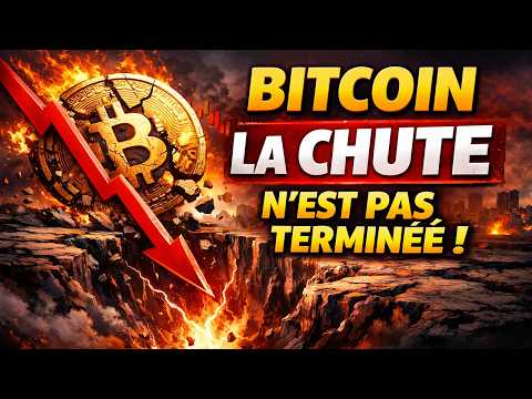 Bitcoin, la chute n'est PAS terminée ?
