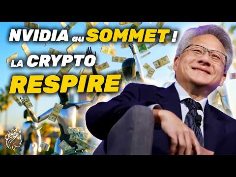 Nvidia bat toutes les attentes, le marché #crypto rebondit