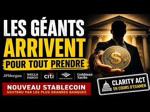 Les banques US lancent leur stablecoin, elles viennent TOUT prendre.