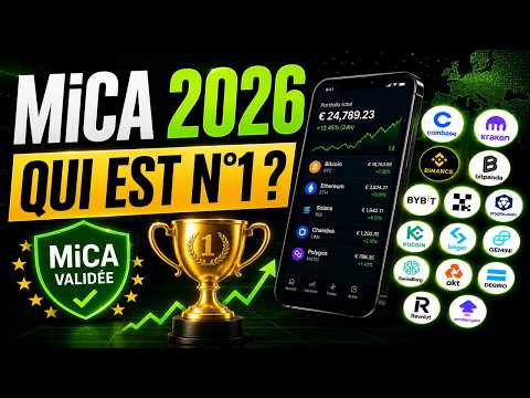 MiCA : les 15 meilleures applications crypto enfin comparées