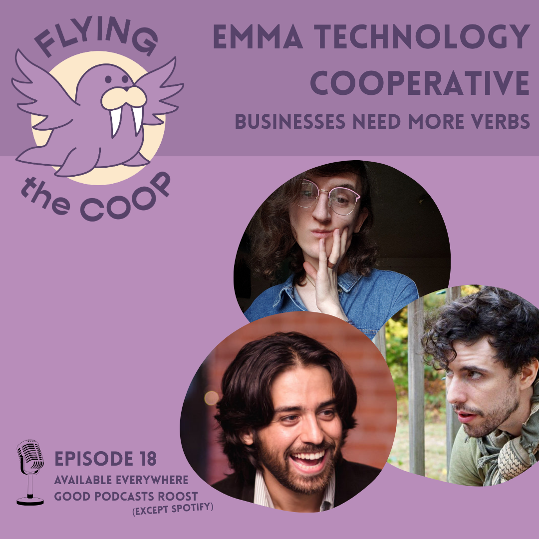 #18 EMMA Technology Cooperative: Businesses need more verbs episode artwork