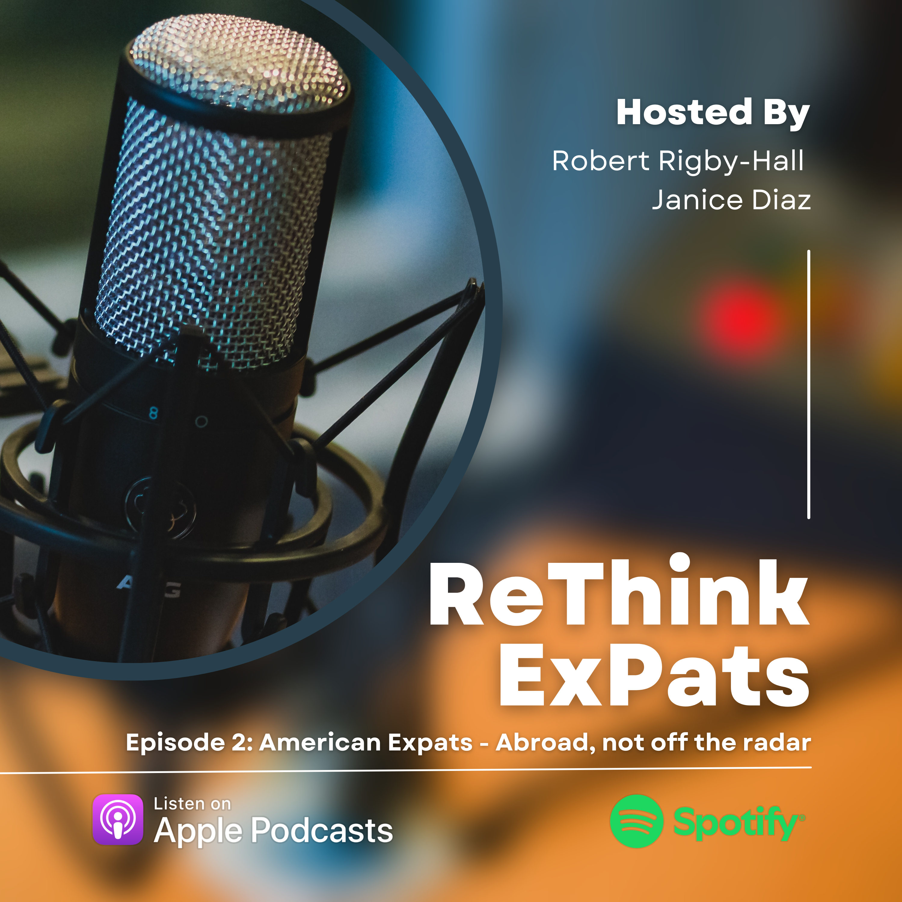 American Expats - Abroad, not off the radar episode artwork