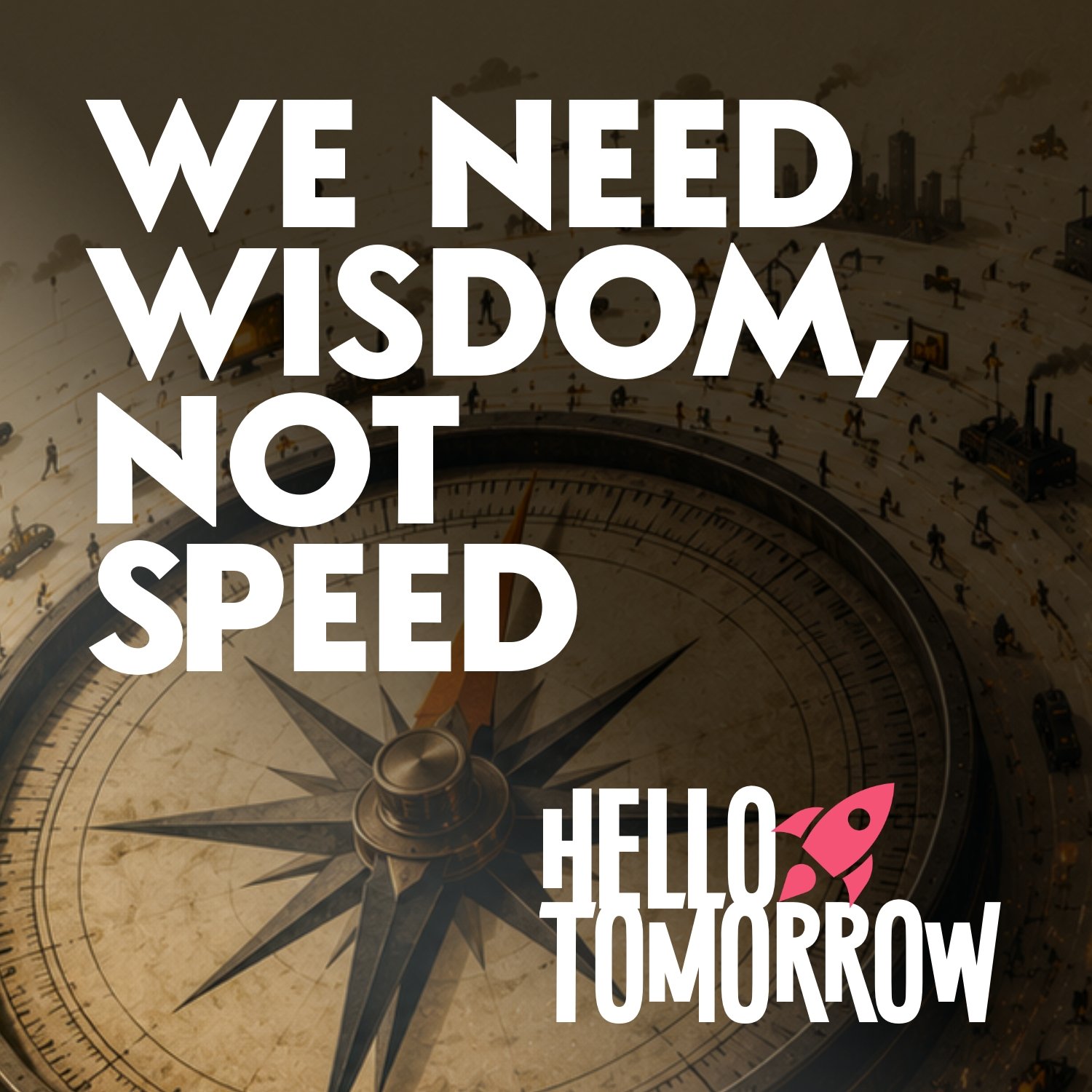 A.I. gives us more intelligence… what we need is more Wisdom