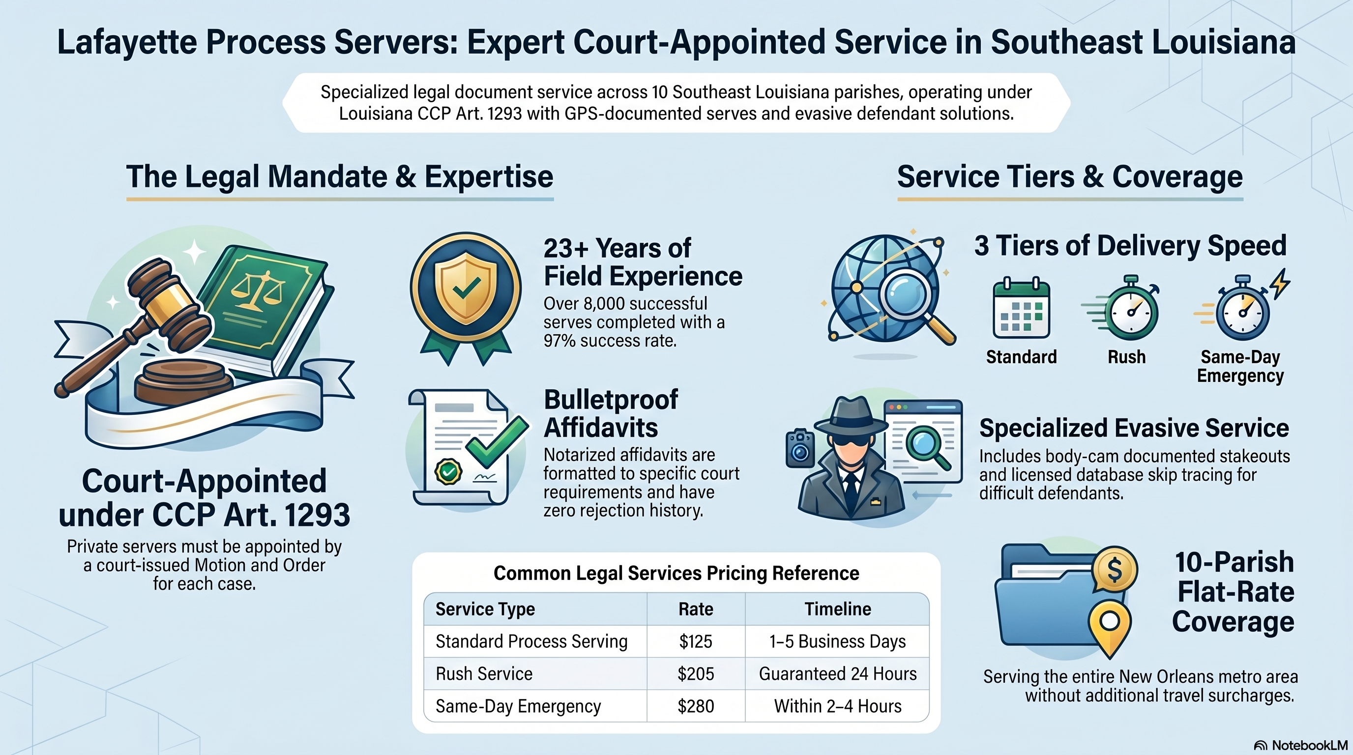 Jefferson Parish Process Serving Logistics: Bypassing 24th JDC Sheriff Backlogs episode artwork