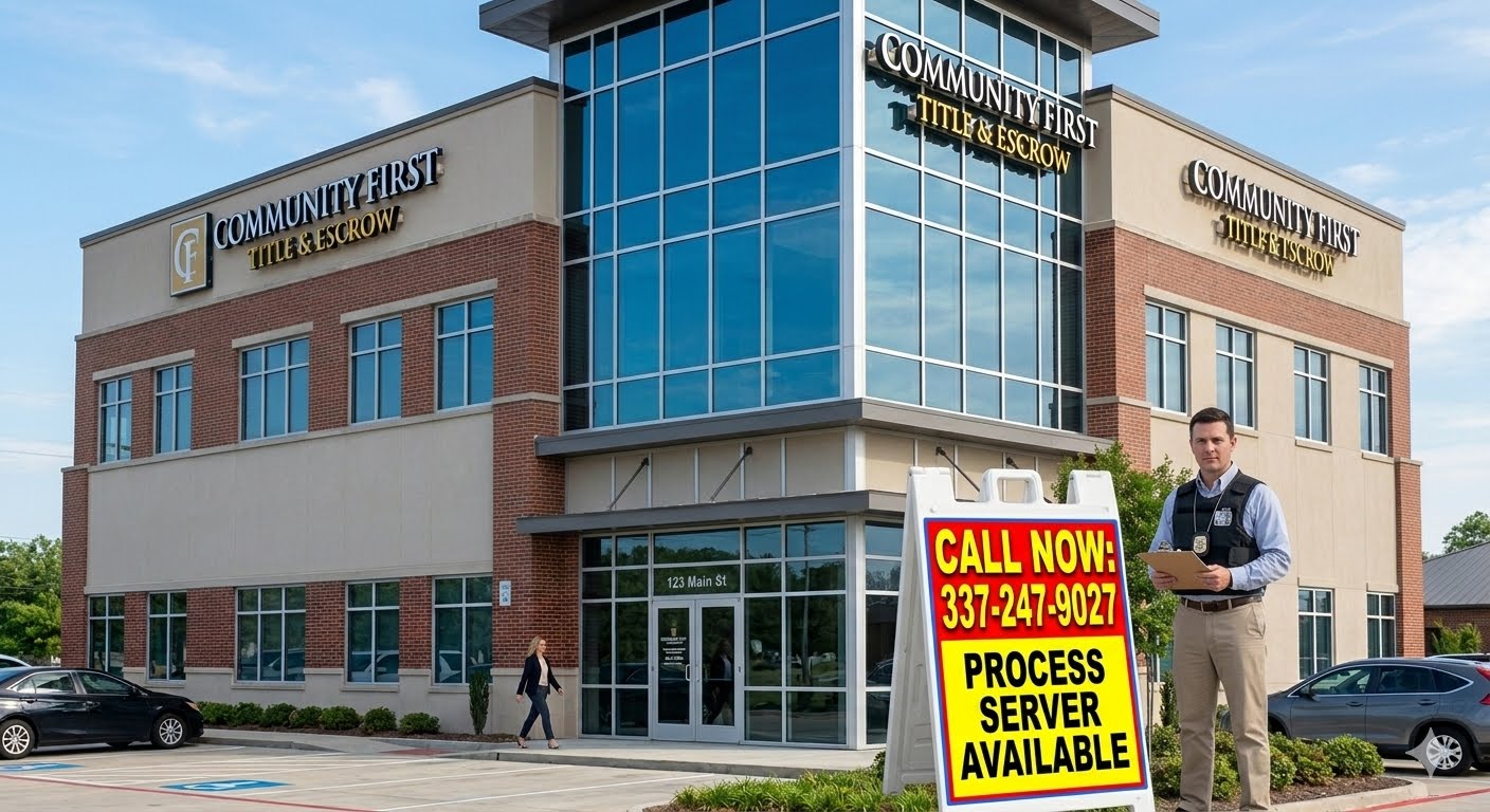  Process Server & Legal Document Service | Lafayette, LA