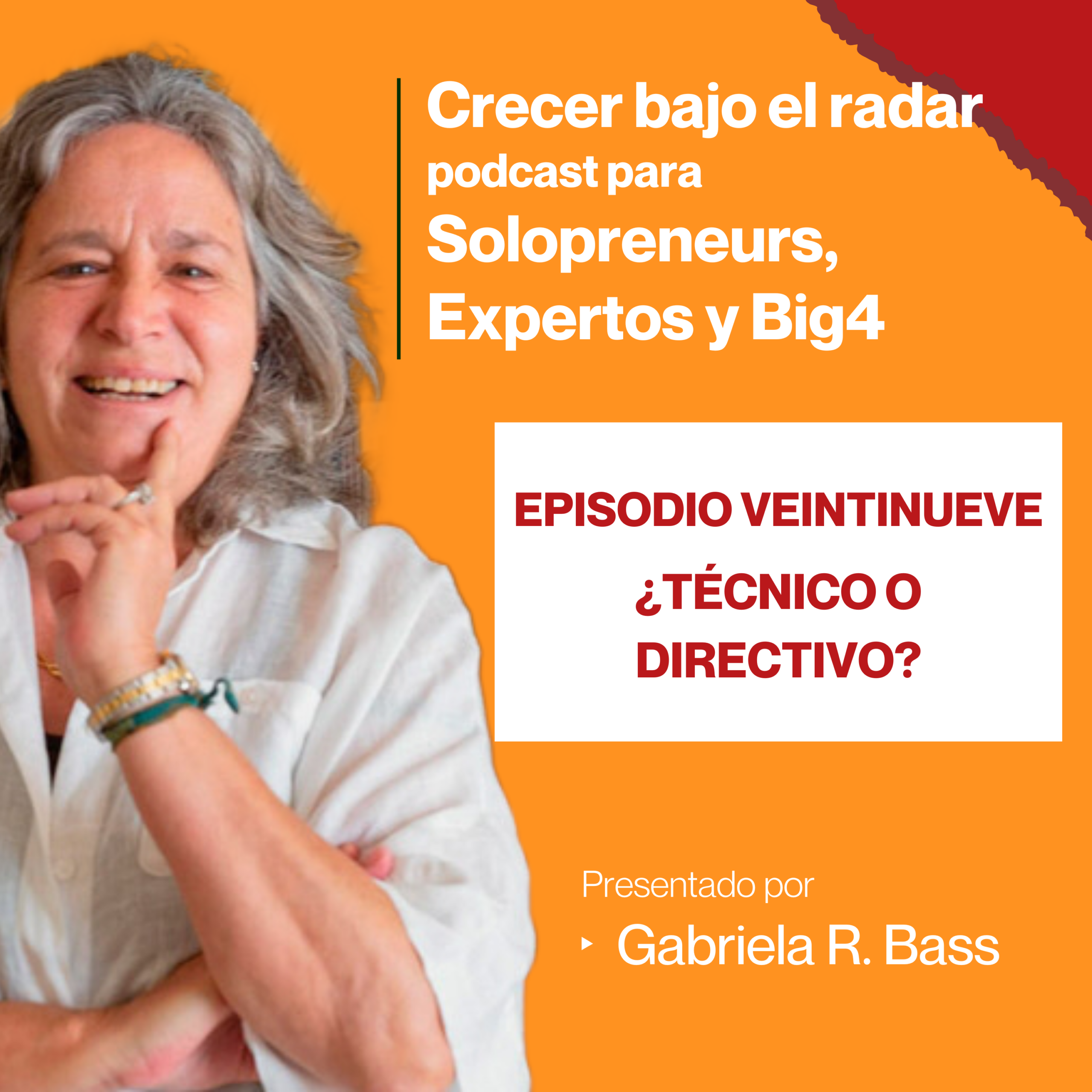 Episodio Veintinueve - ¿Técnico o Directivo?