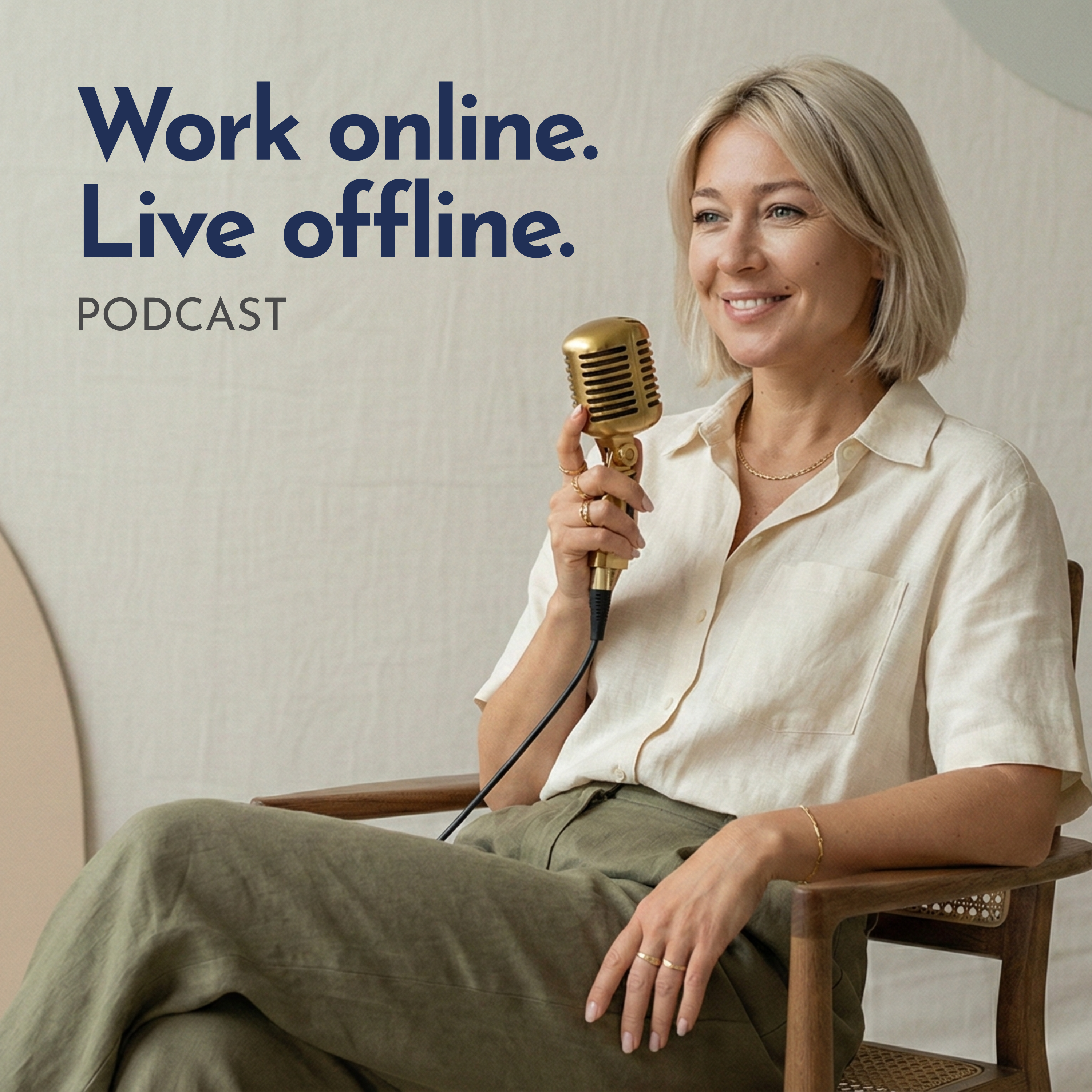 Work Online. Live Offline. cover art