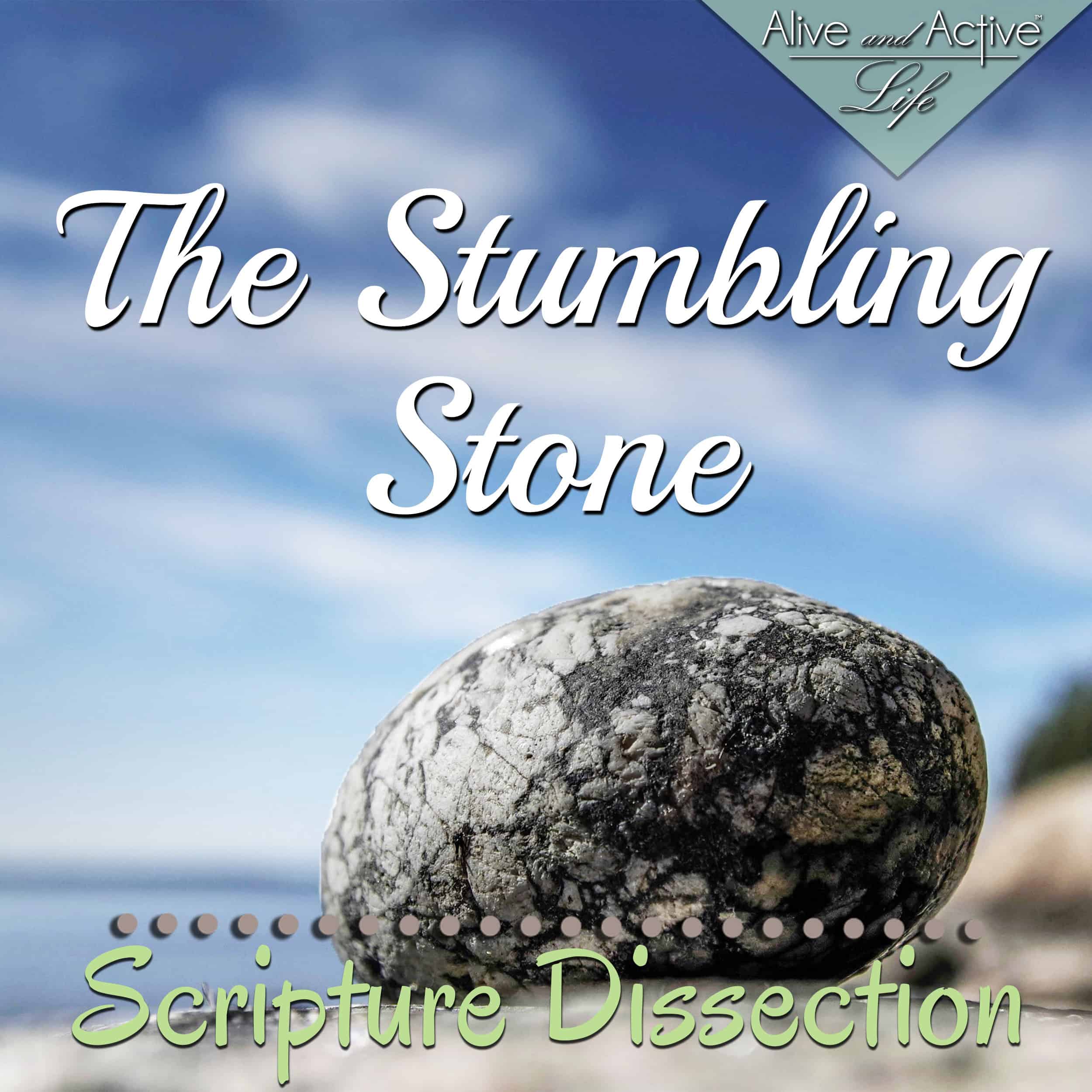 The Stumbling Stone - Scripture Dissection