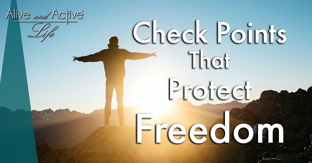Check Points That Protect Freedom