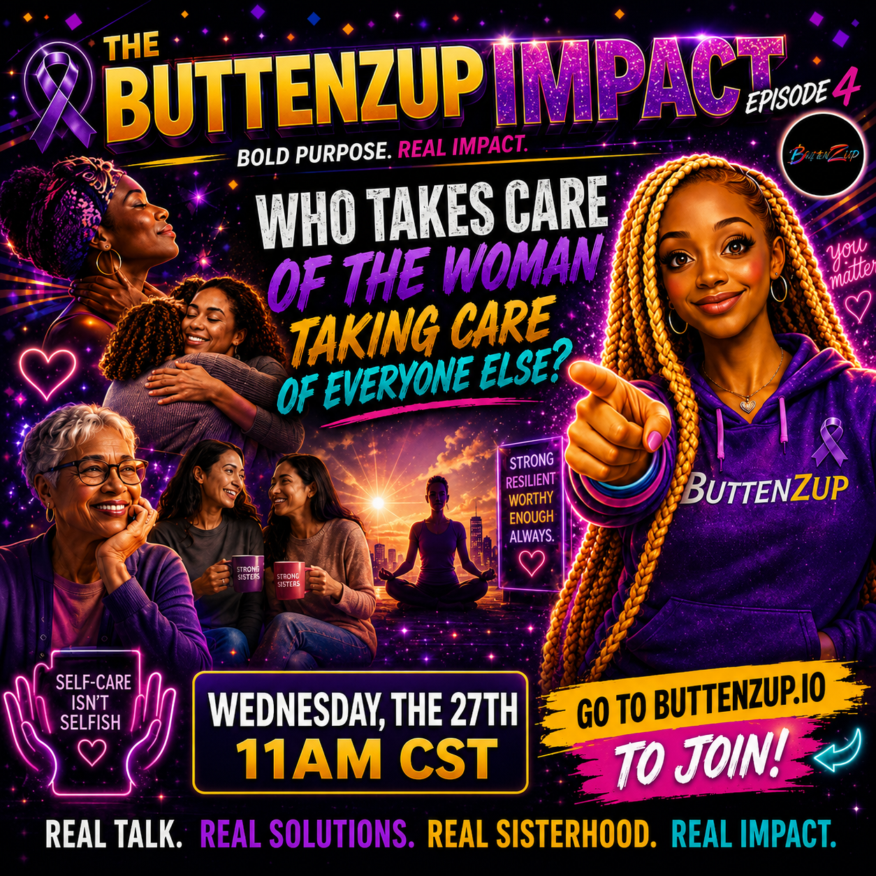 4.  WHO TAKES CARE OF THE WOMAN TAKING CARE OF EVERYONE ELSE?