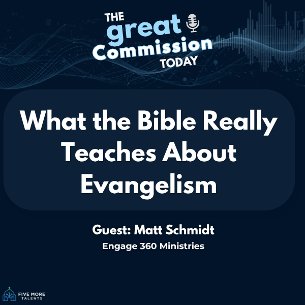 What the Bible Really Teaches About Evangelism | Guest: Matt Schmidt, Engage 360 Ministries episode artwork