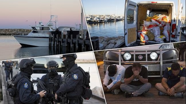 Continued story plus the $1.1 billion dollar drug seize by Australian Federal Police