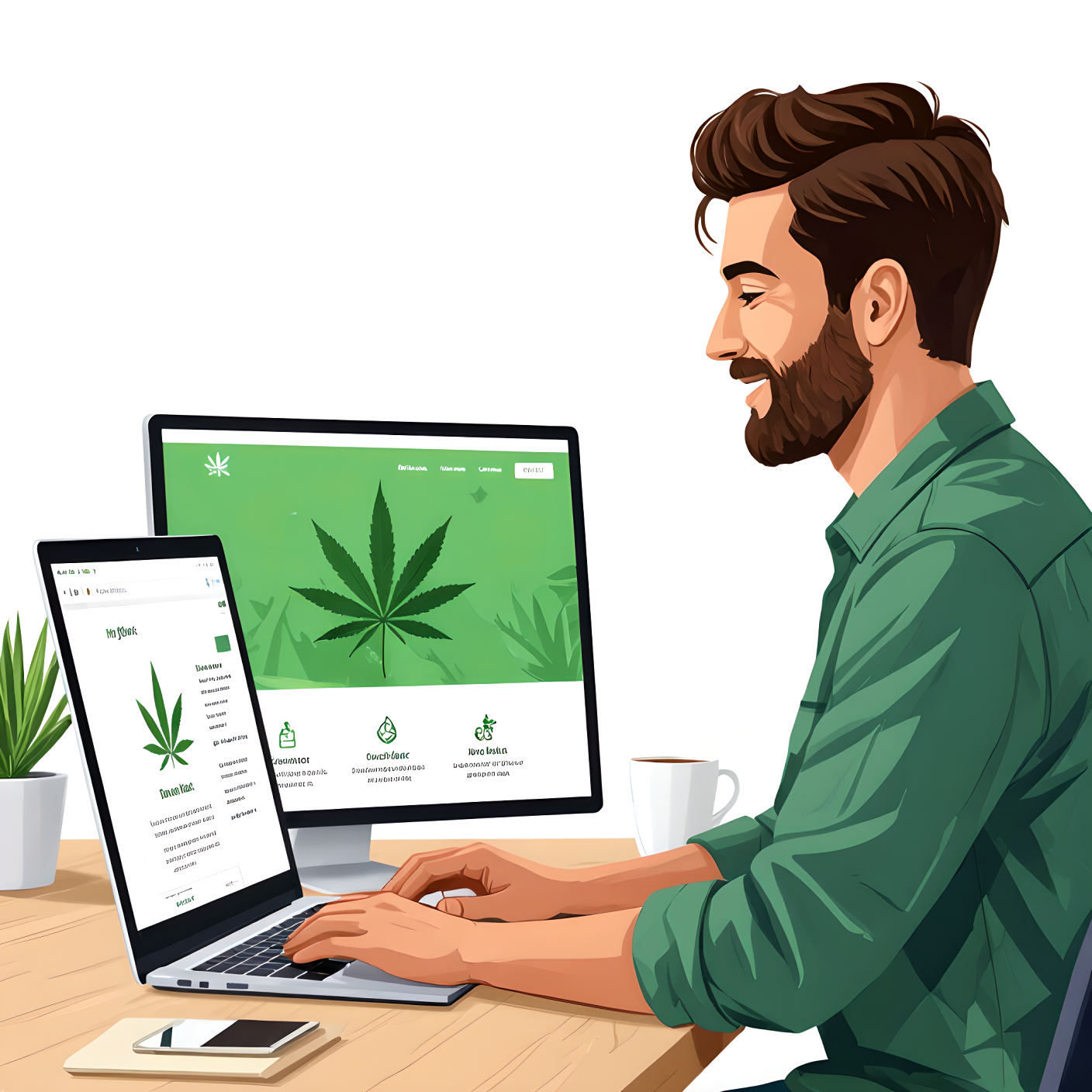 Custom Cannabis Web Design & Ecommerce for Dispensaries