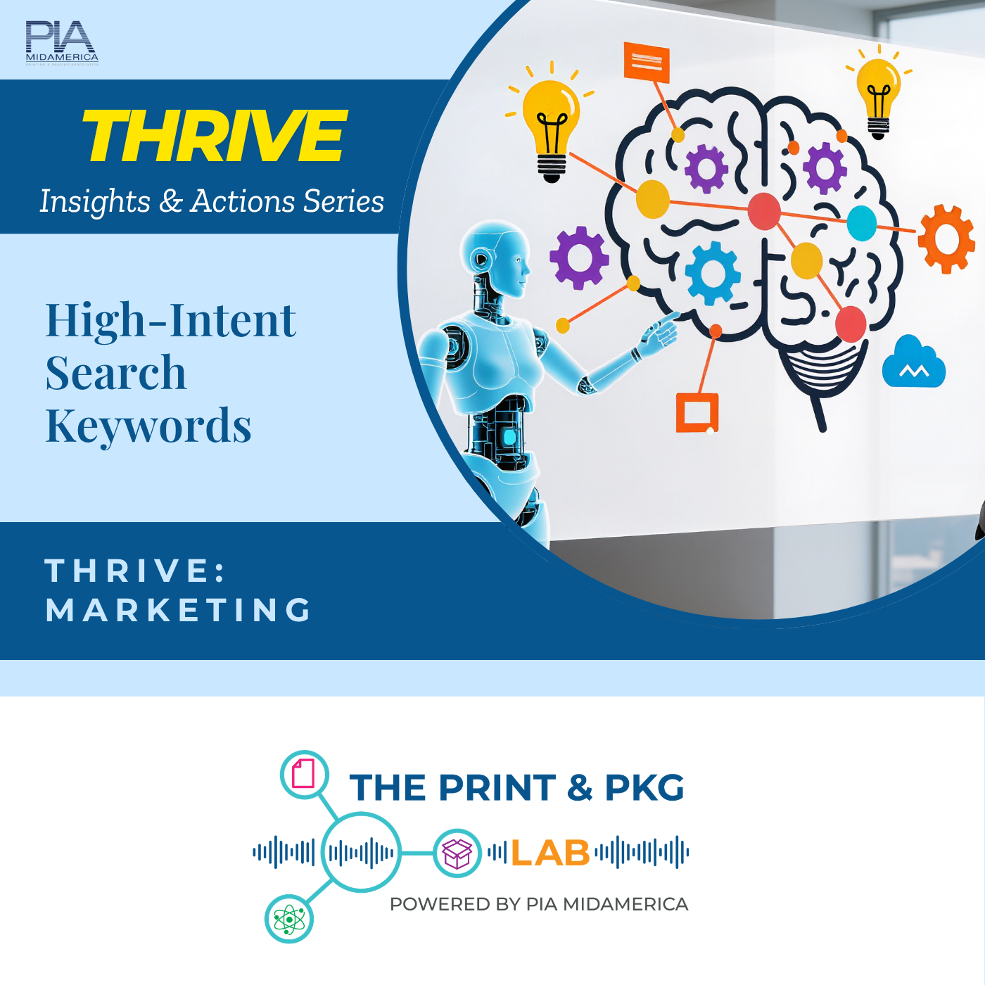 Ep. 24 | High-Intent SEO Keywords for Printers | THRIVE: MARKETING episode artwork