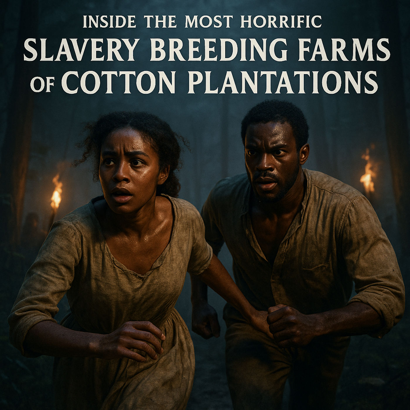 Inside The Most Horrific Slavery Breeding Farms of Cotton Plantations