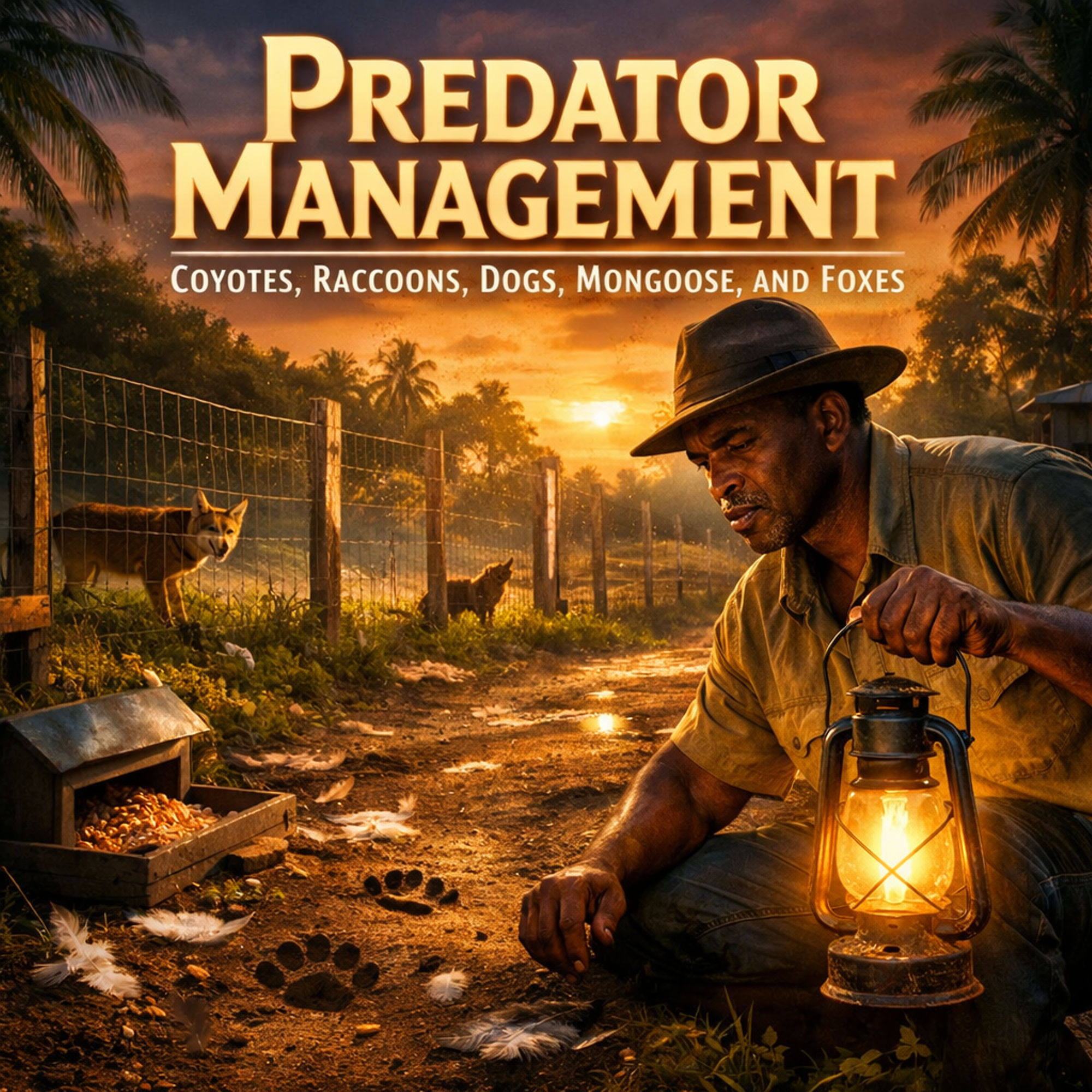 Predator Management: Coyotes, Raccoons, Dogs, Mongoose, and Foxes