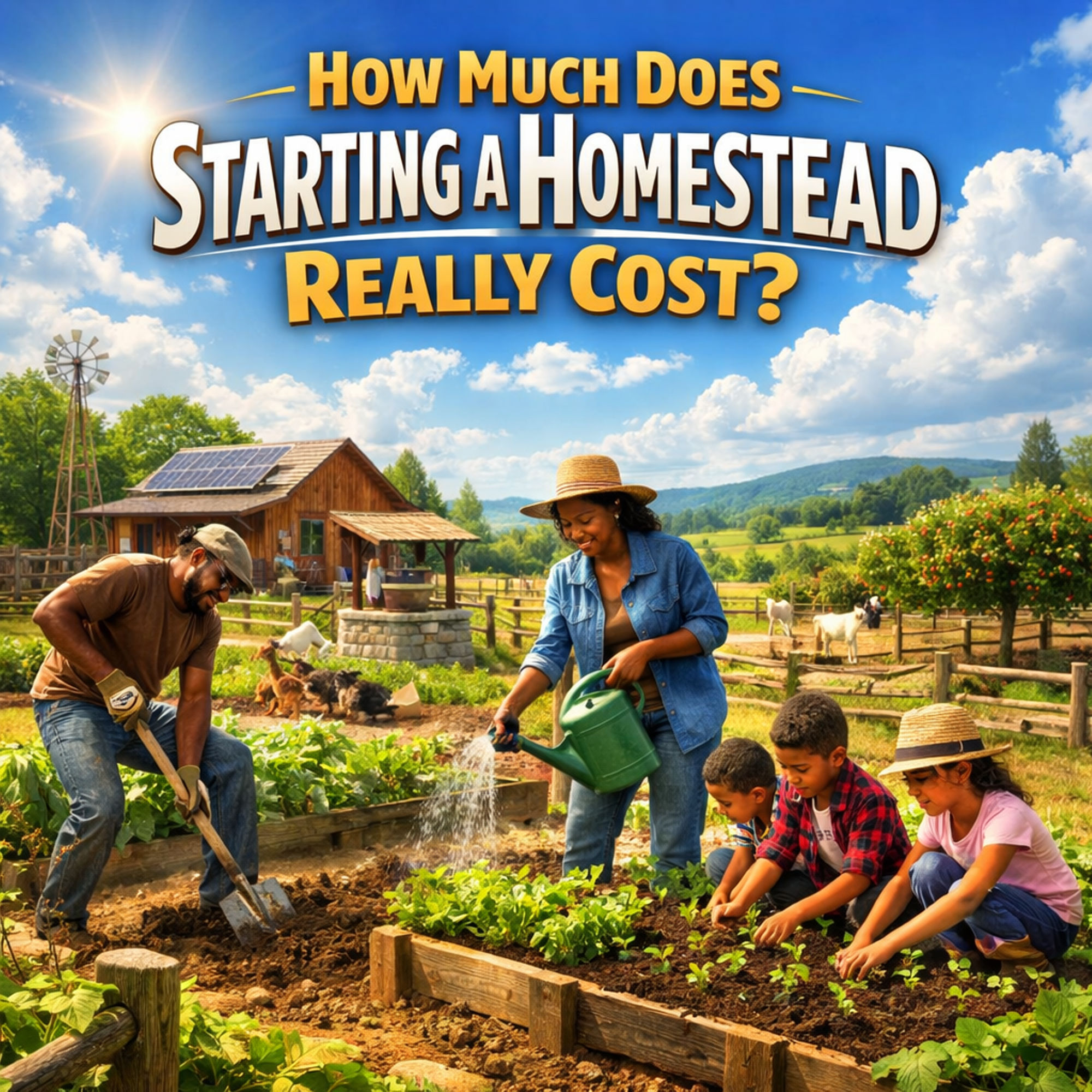 How Much Does Starting a Homestead Really Cost? Real Numbers for One to Twenty Acres