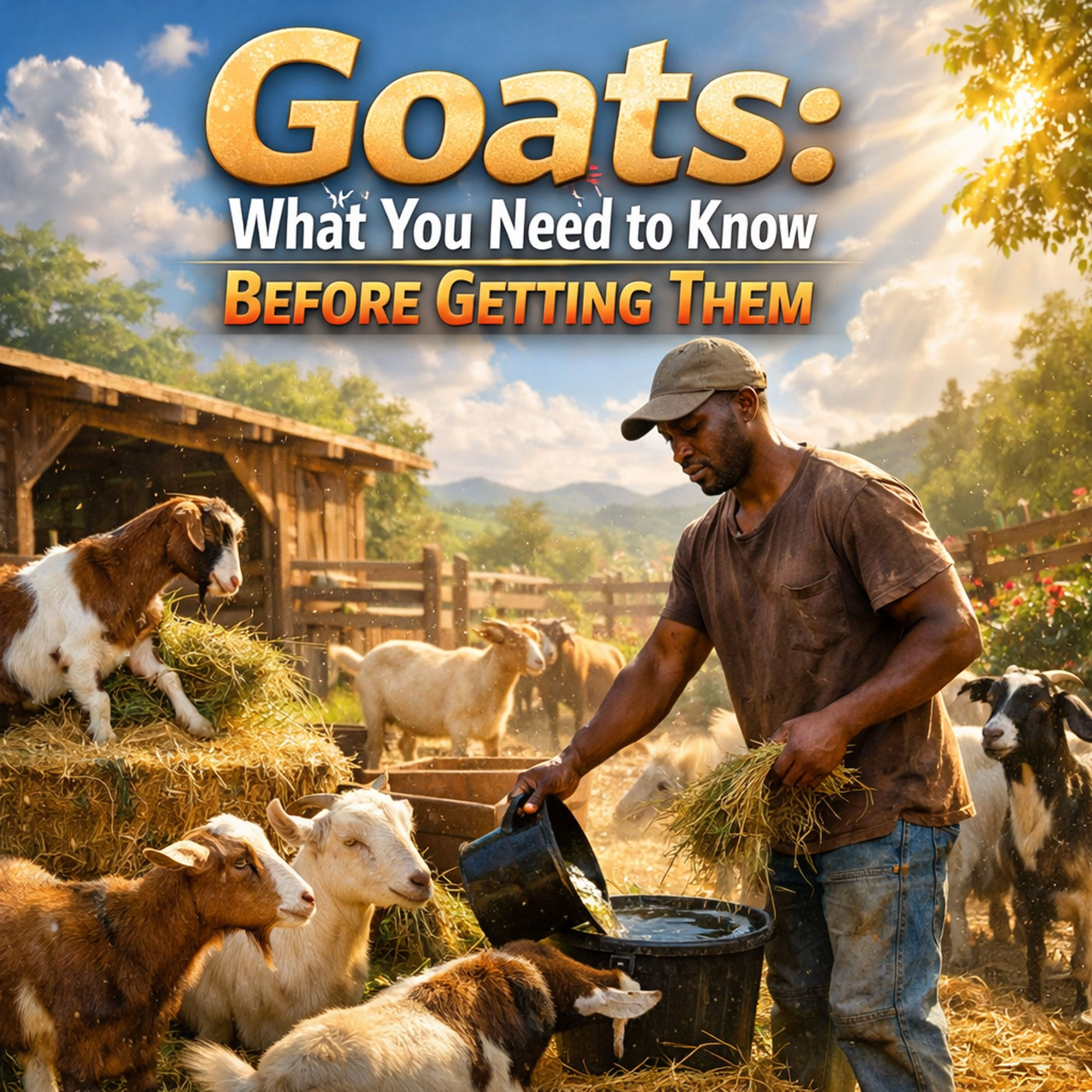 Goats: What You Need to Know Before Getting Them