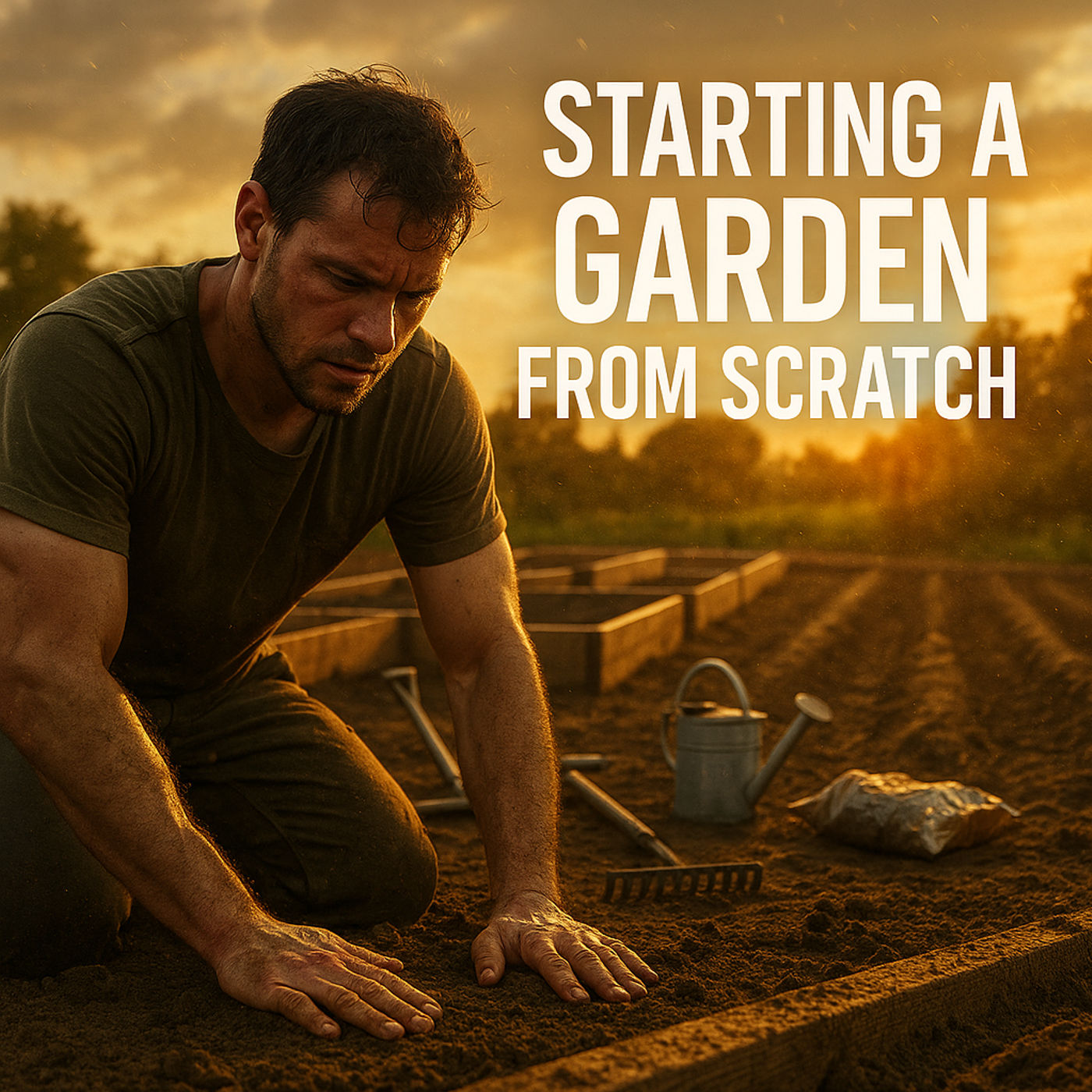 Starting a Garden from Scratch Site selection, layout, raised beds vs. in-ground.