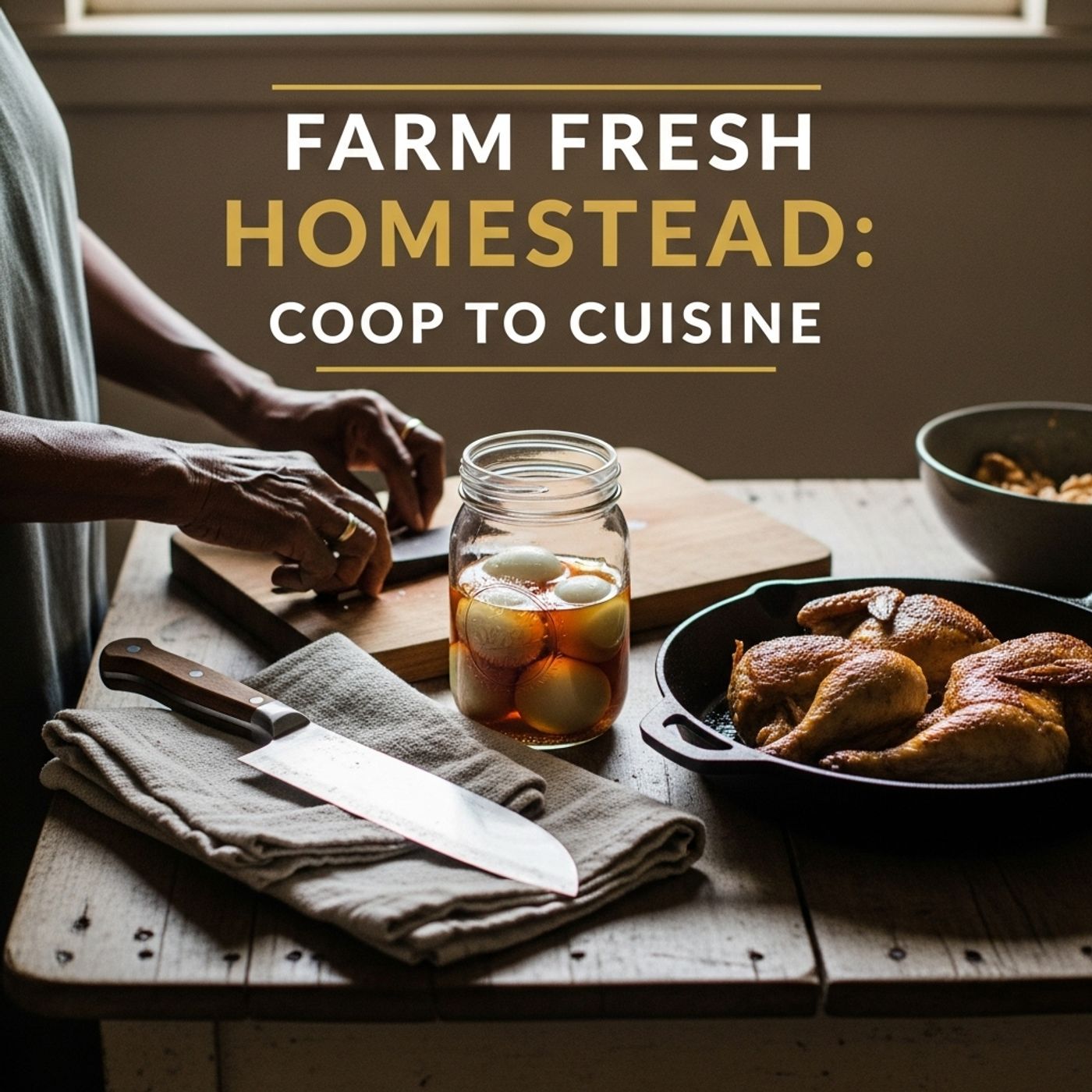 Coop to Cuisine — Butchering, Eggs, and Cooking Tips