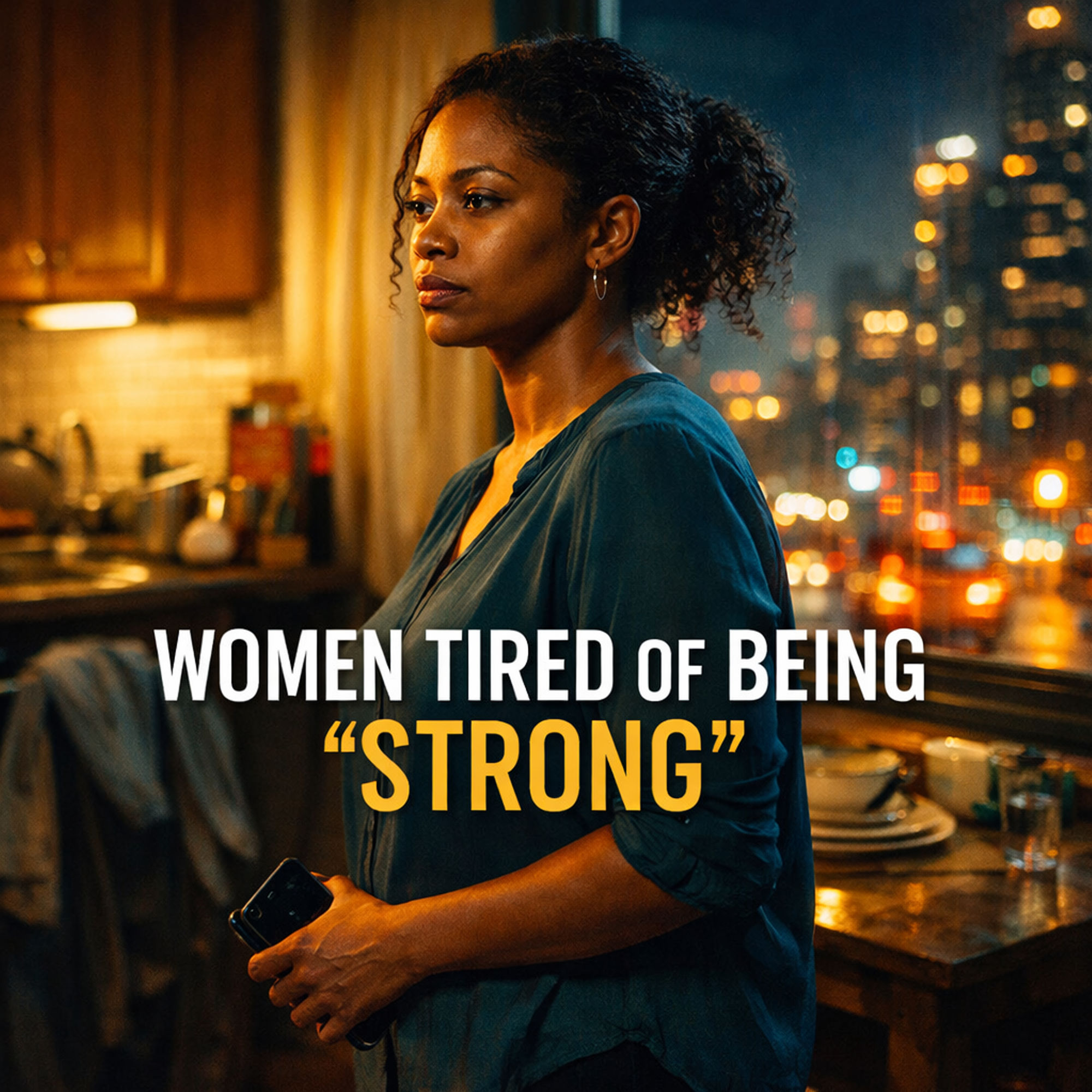 Women Tired of Being “Strong”
