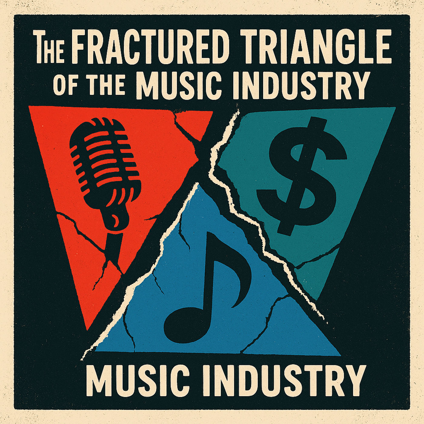 The Fractured Triangle of the Music Industry