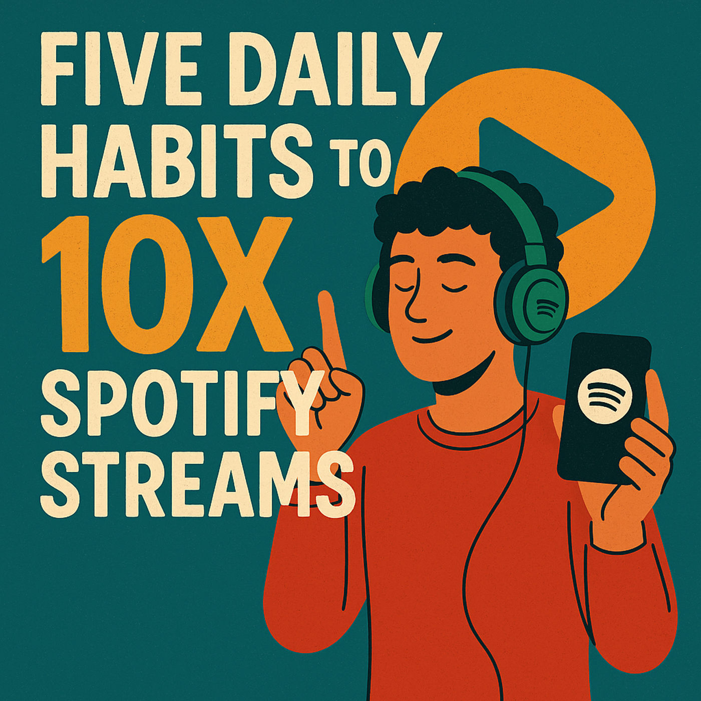 Five Daily Habits to 10X Spotify Streams