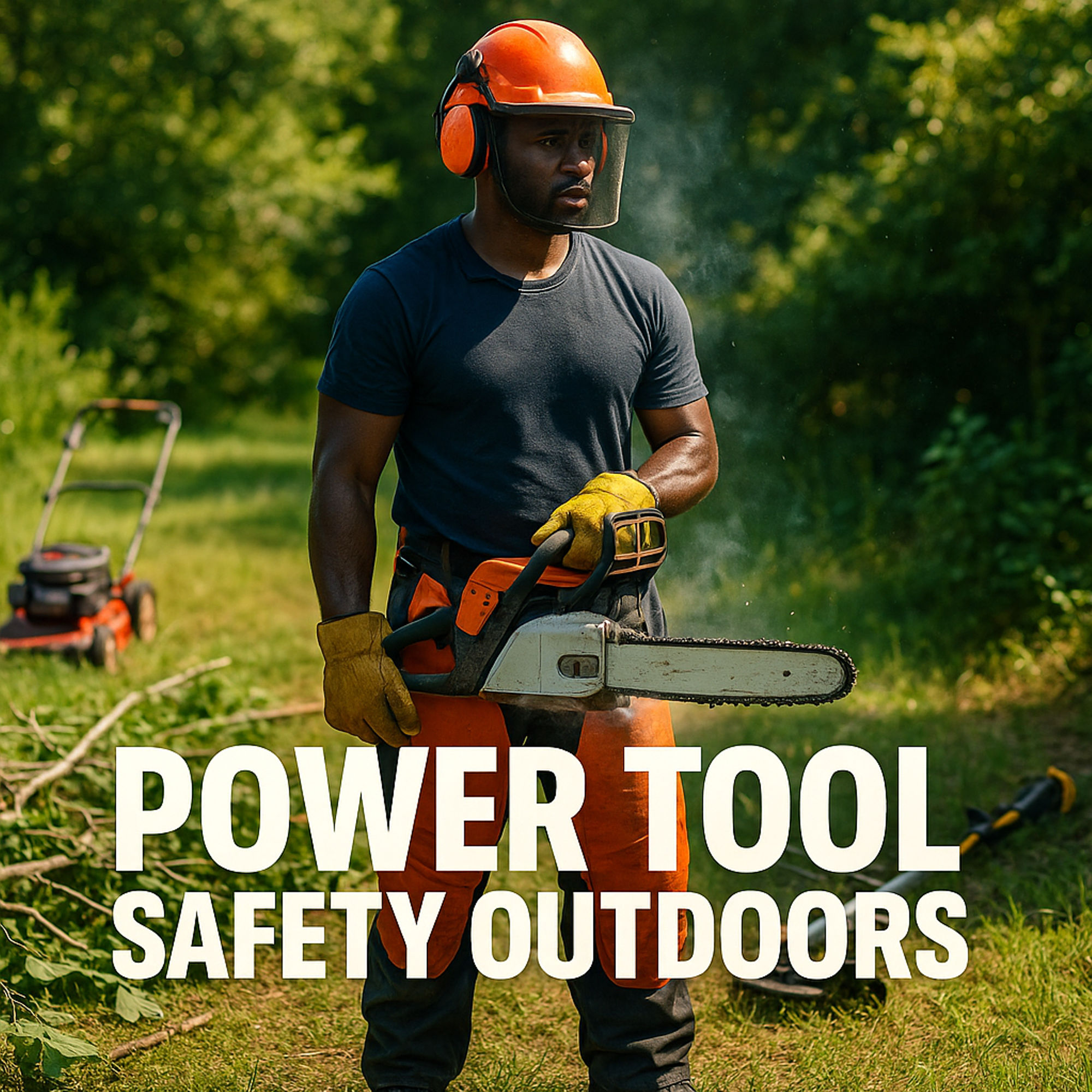 Power Tool Safety Outdoors