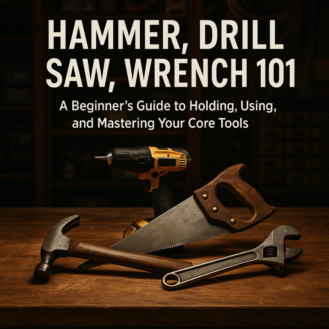 Hammer, Drill, Saw, Wrench 101