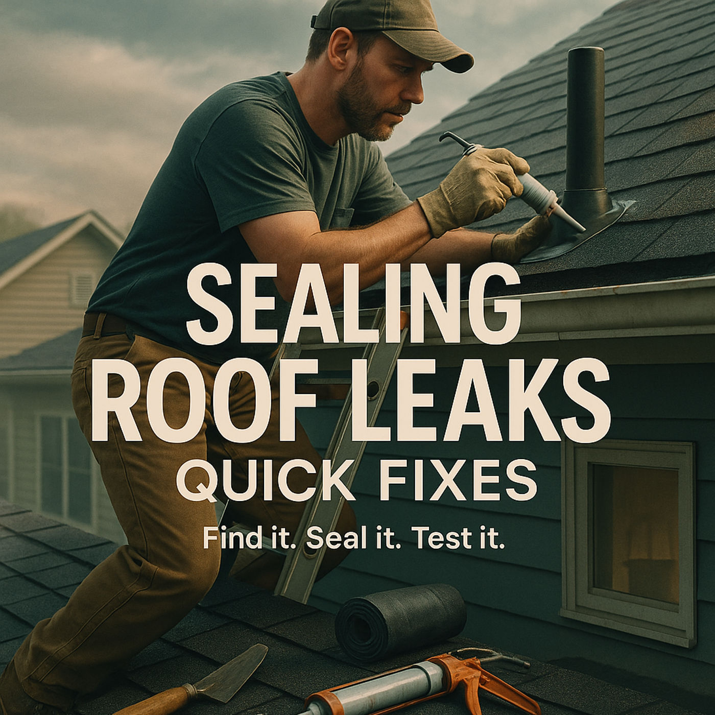 Sealing Roof Leaks — Quick Fixes Before Major Damage