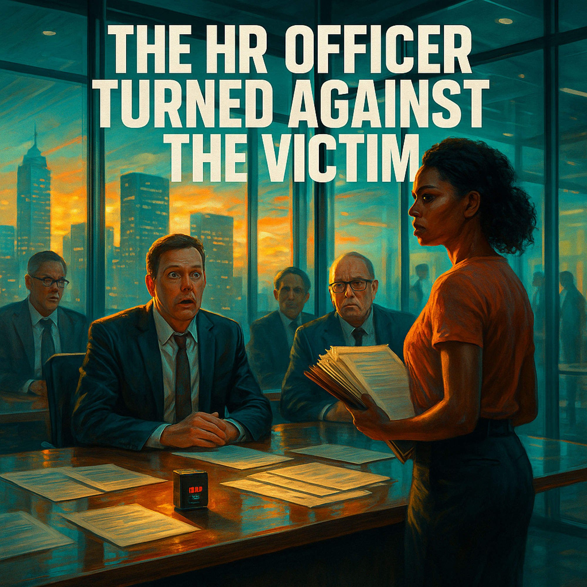 THE HR OFFICER TURNED AGAINST THE VICTIM