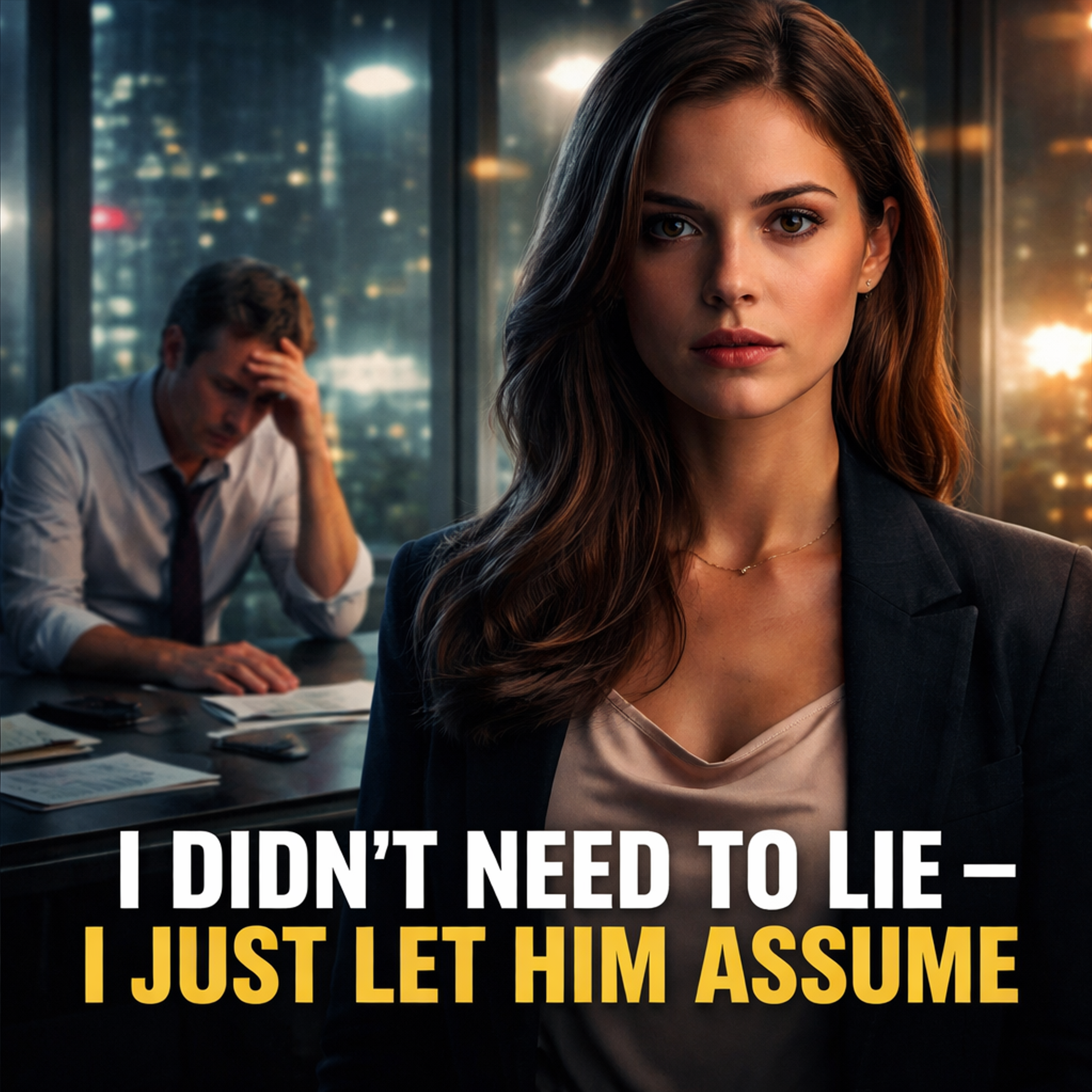 I Didn’t Need to Lie — I Just Let Him Assume