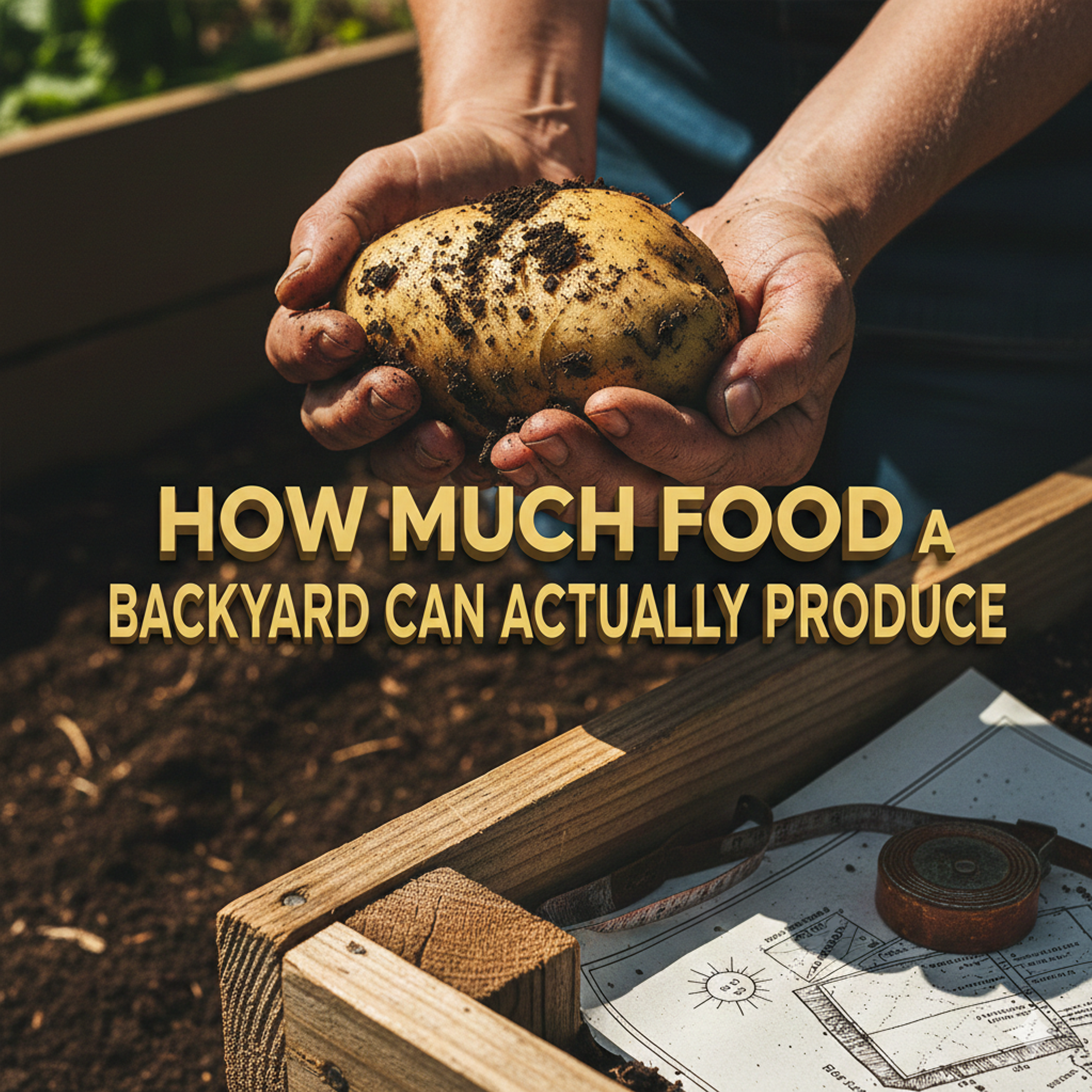 How Much Food a Backyard Can Actually Produce