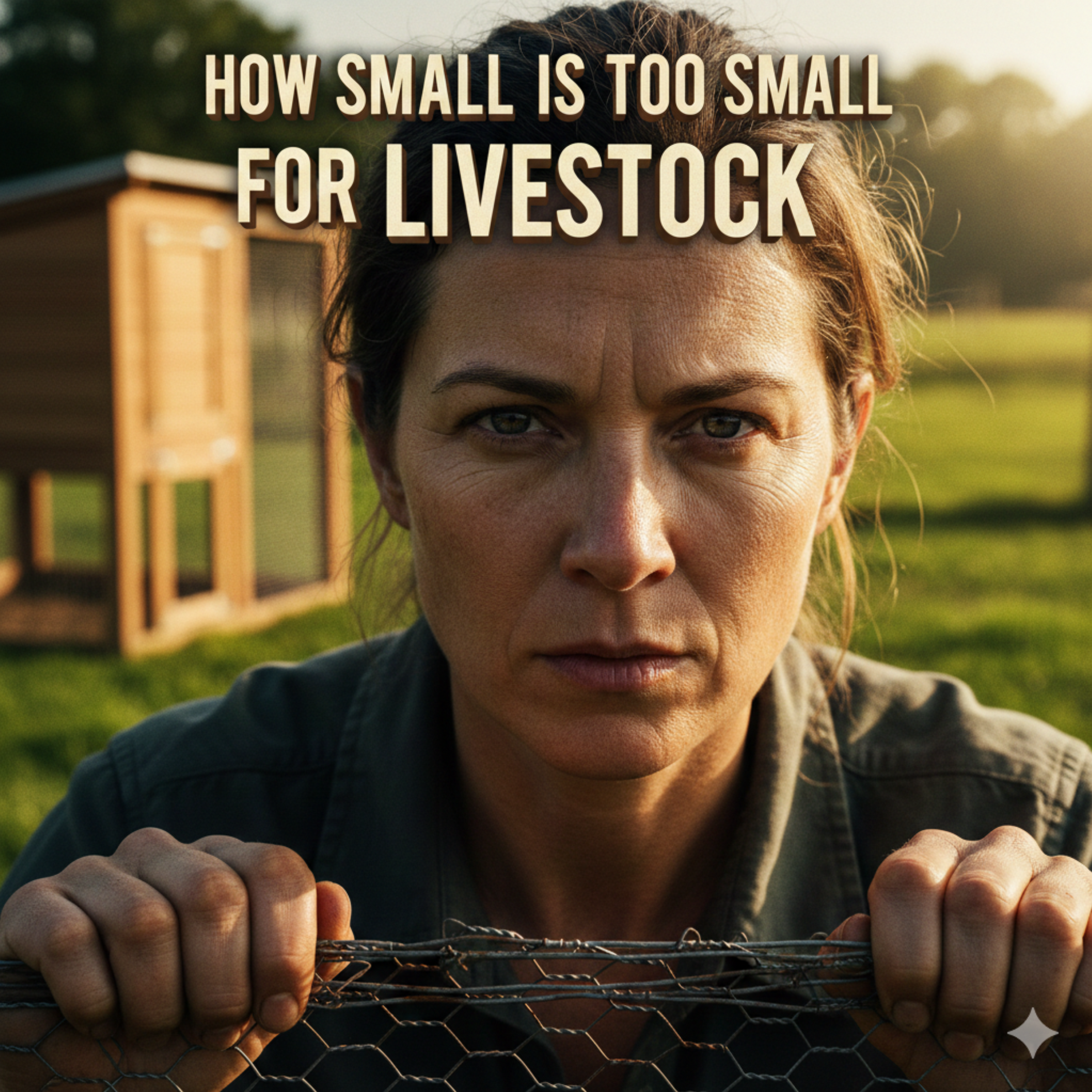 How Small Is Too Small for Livestock