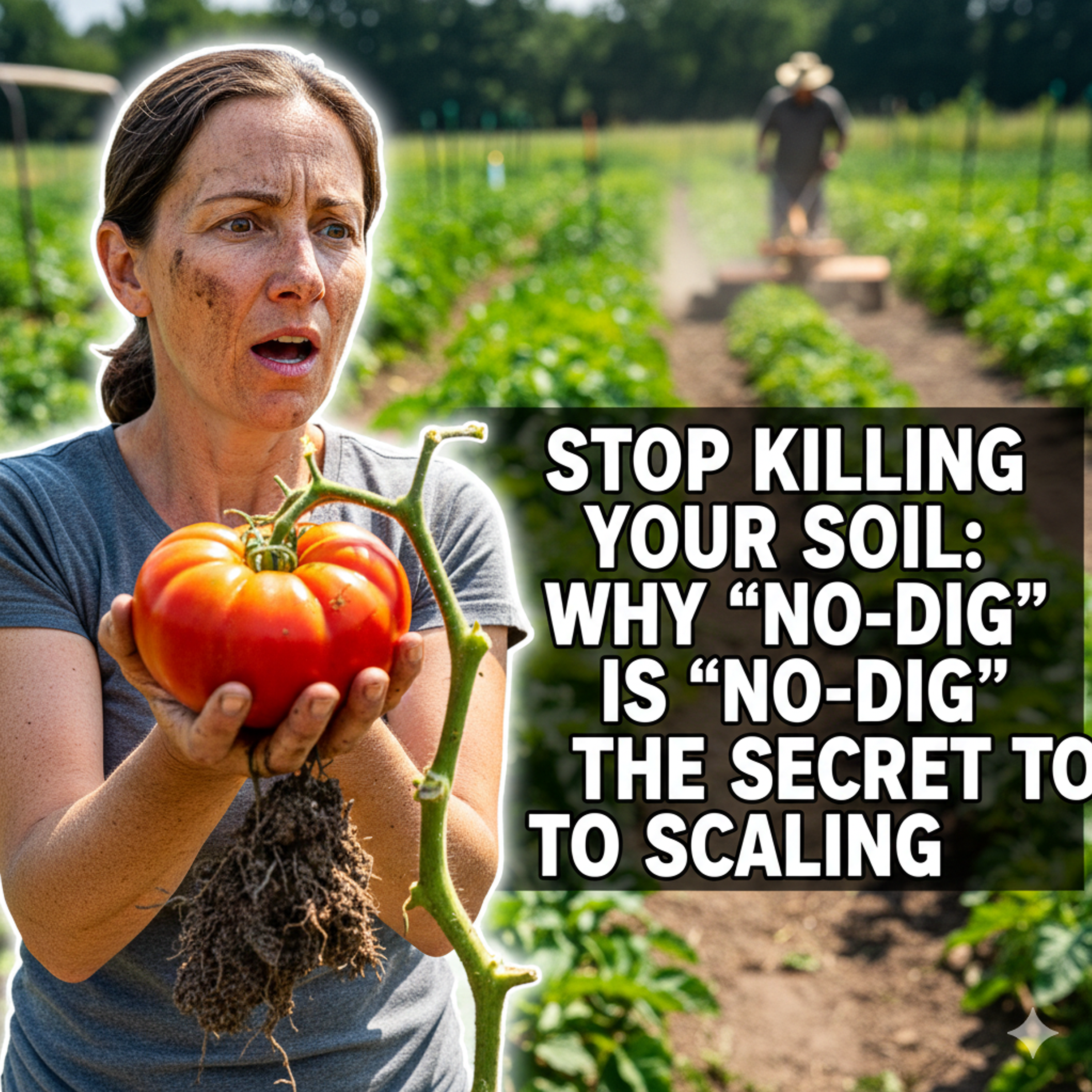 Stop Killing Your Soil: Why "No-Dig" is the secret to scaling.