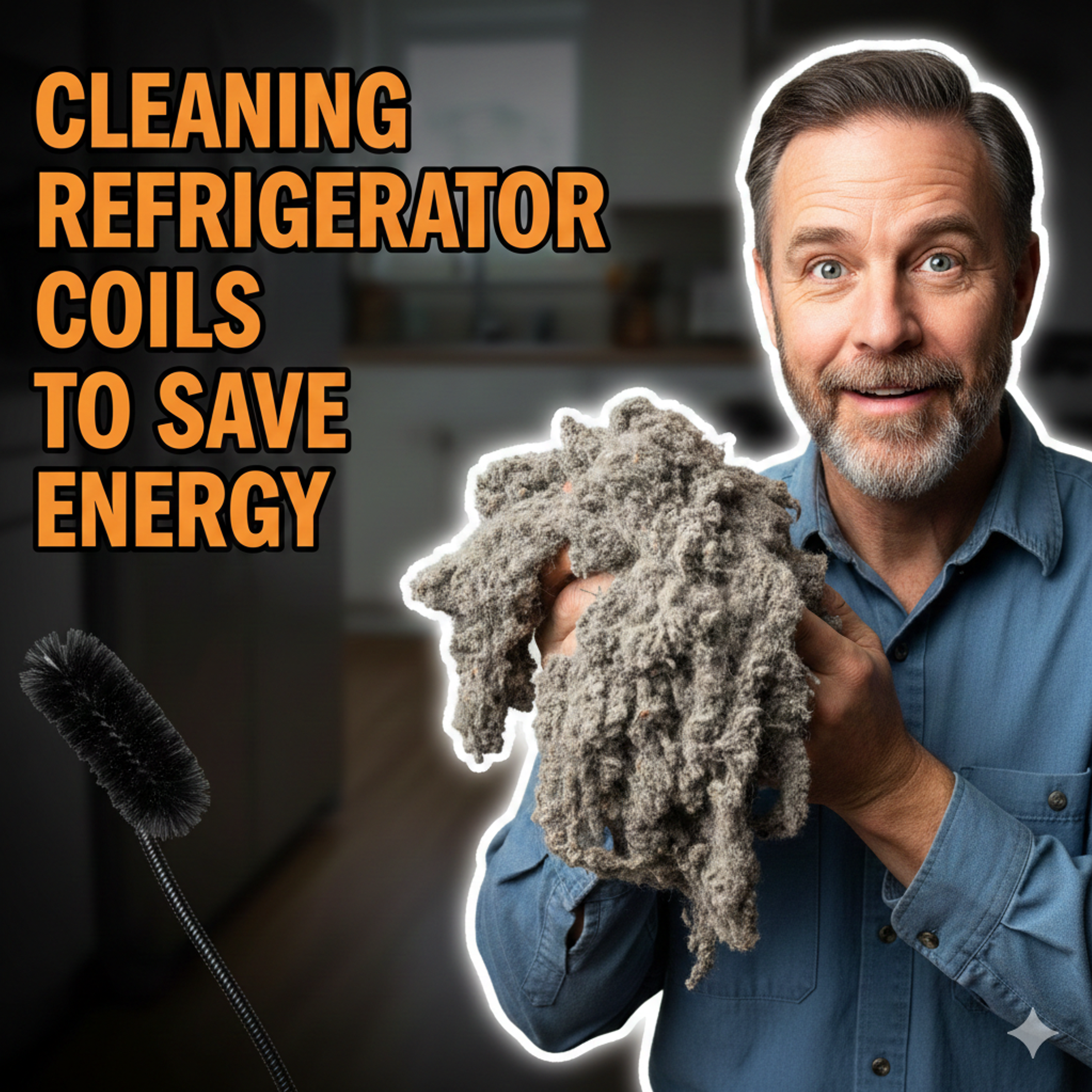 Cleaning Refrigerator Coils to Save Energy