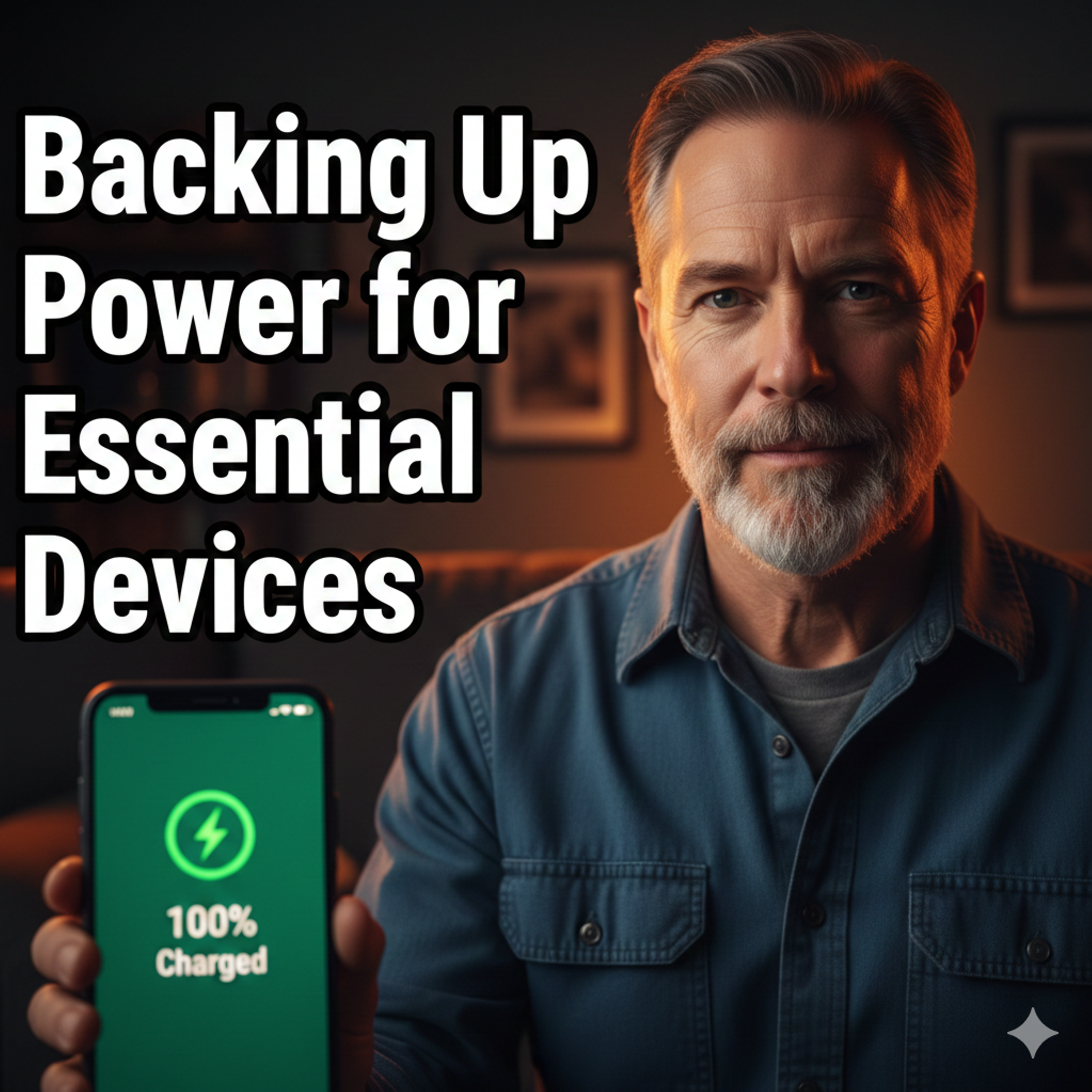 Backing Up Power for Essential Devices