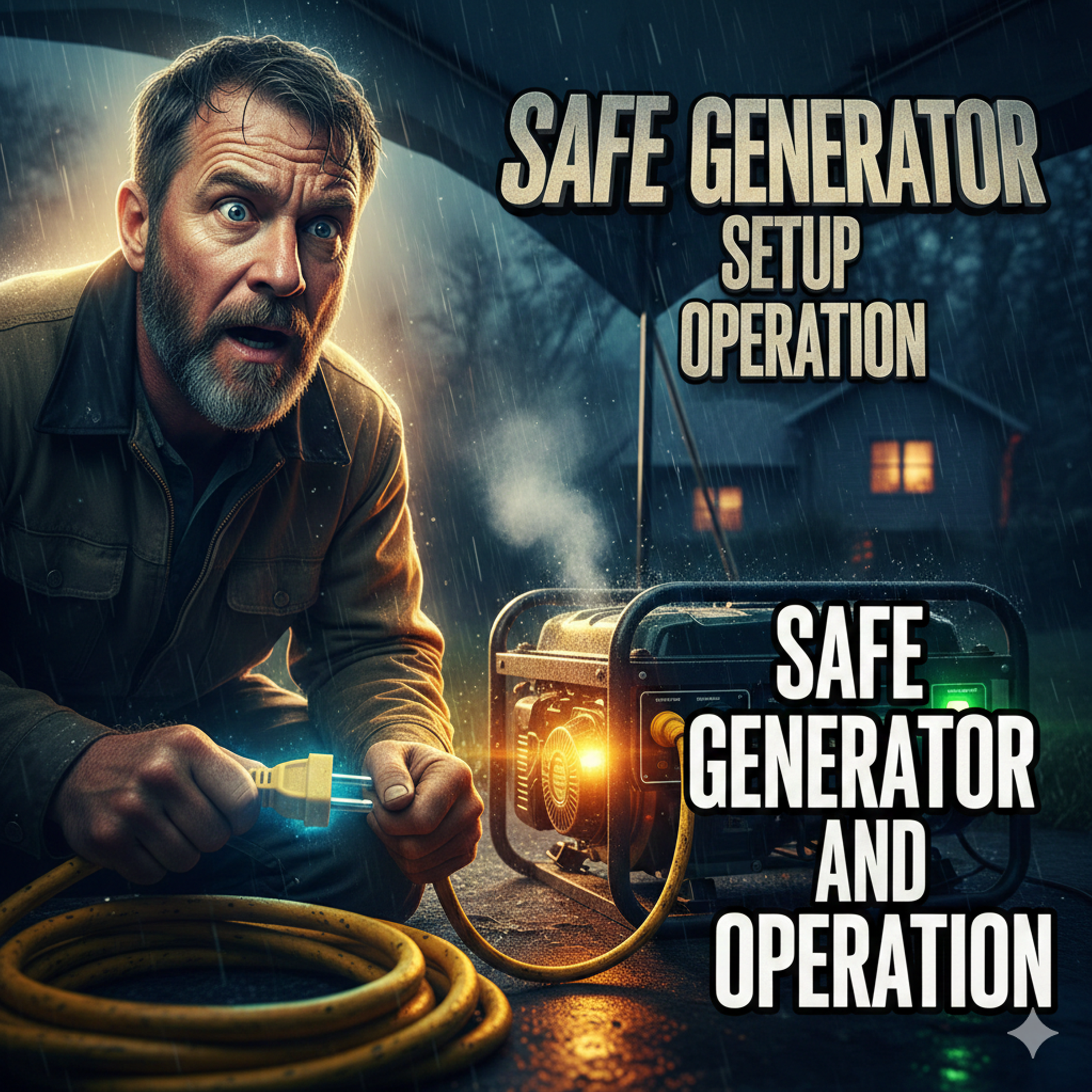 Safe Generator Setup and Operation