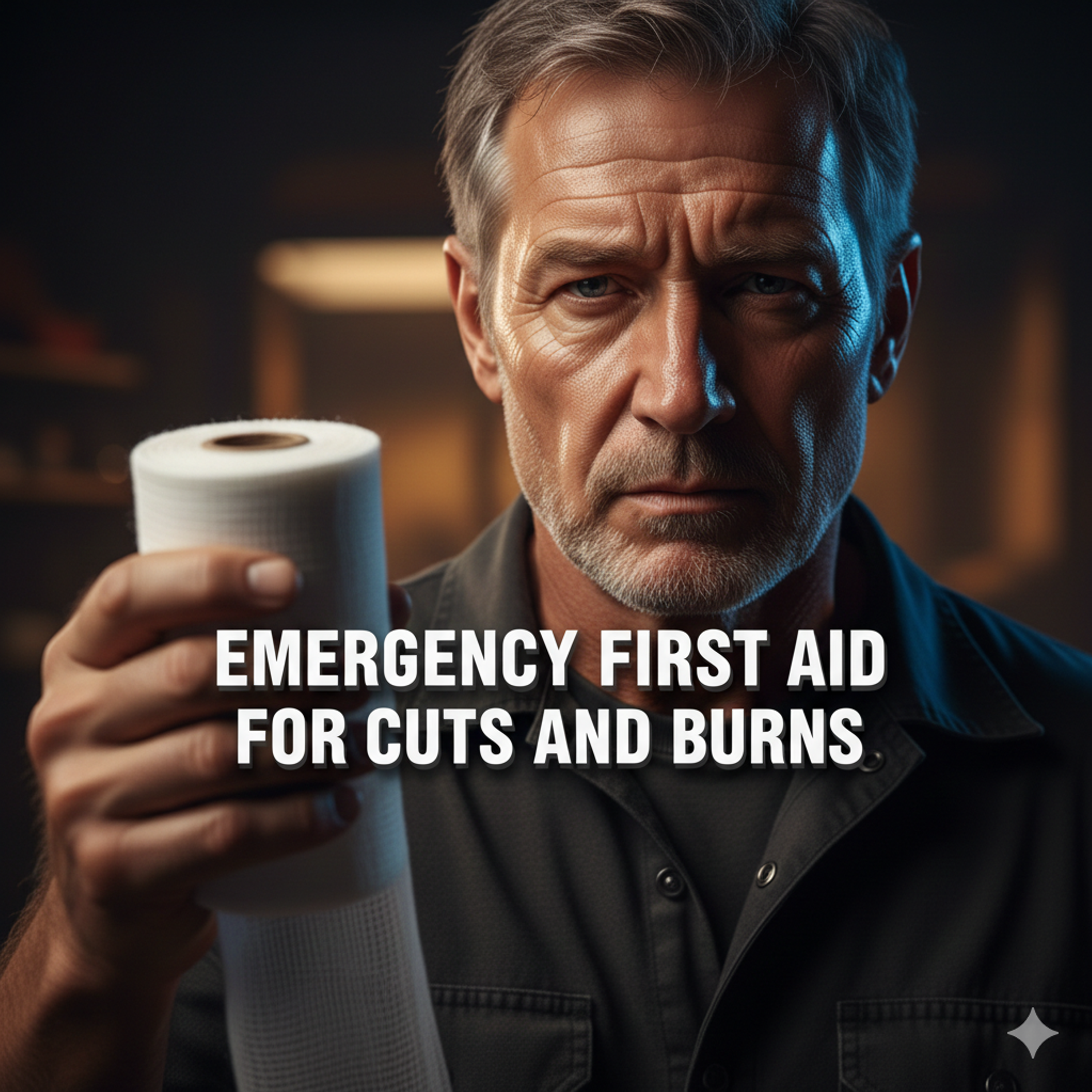 Emergency First Aid for Cuts and Burns