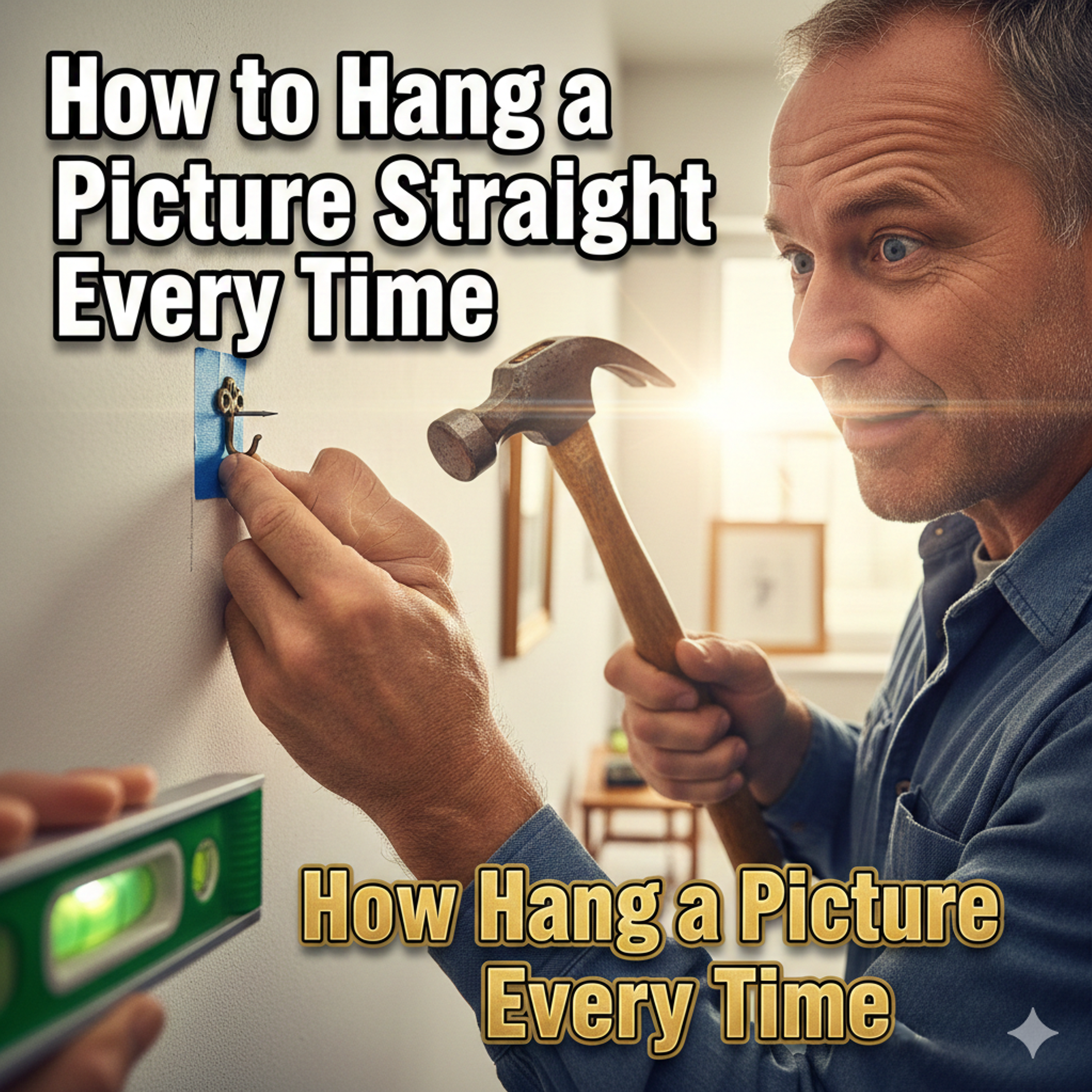 How to Hang a Picture Straight Every Time