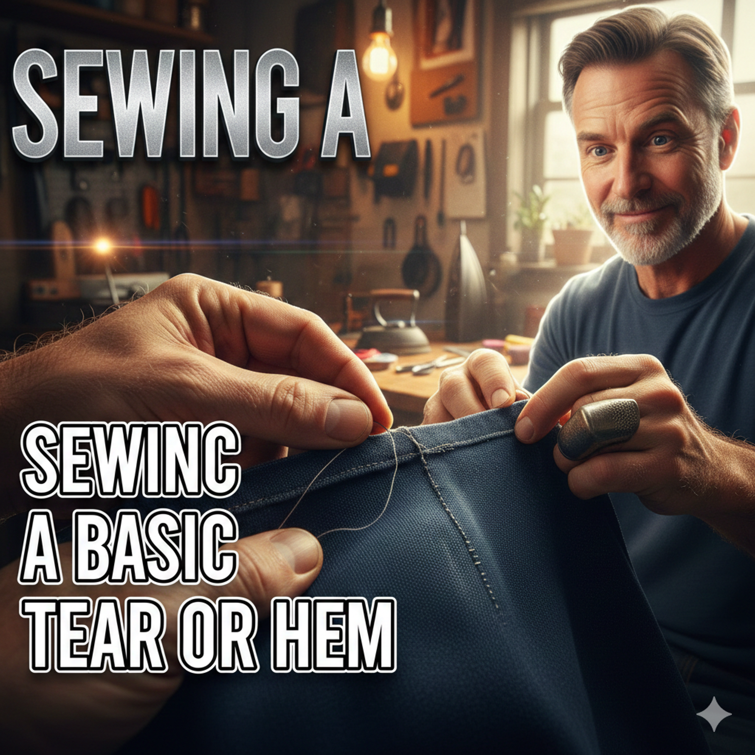 Sewing a Basic Tear or Hem