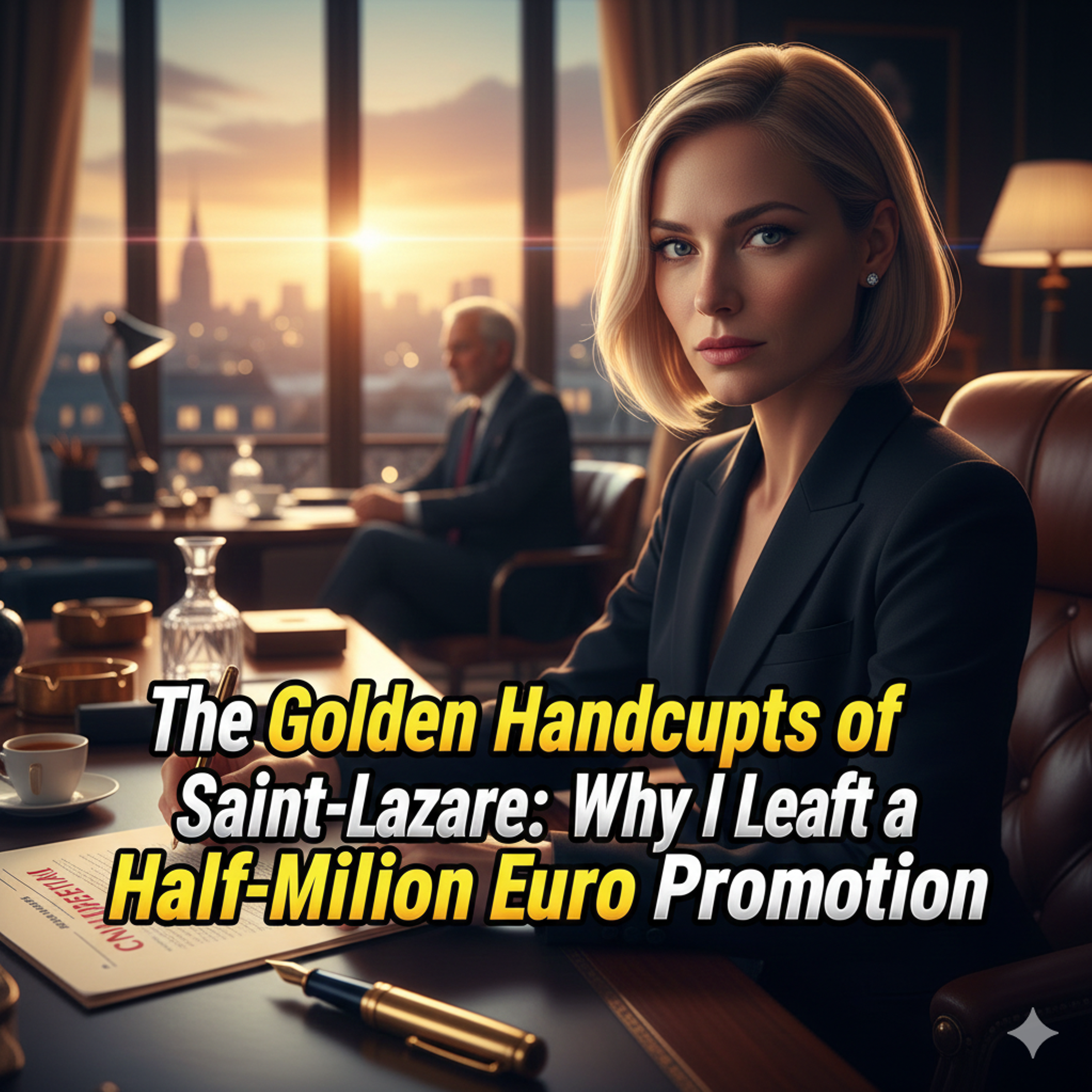 The Golden Handcuffs of Saint-Lazare: Why I Left a Half-Million Euro Promotion