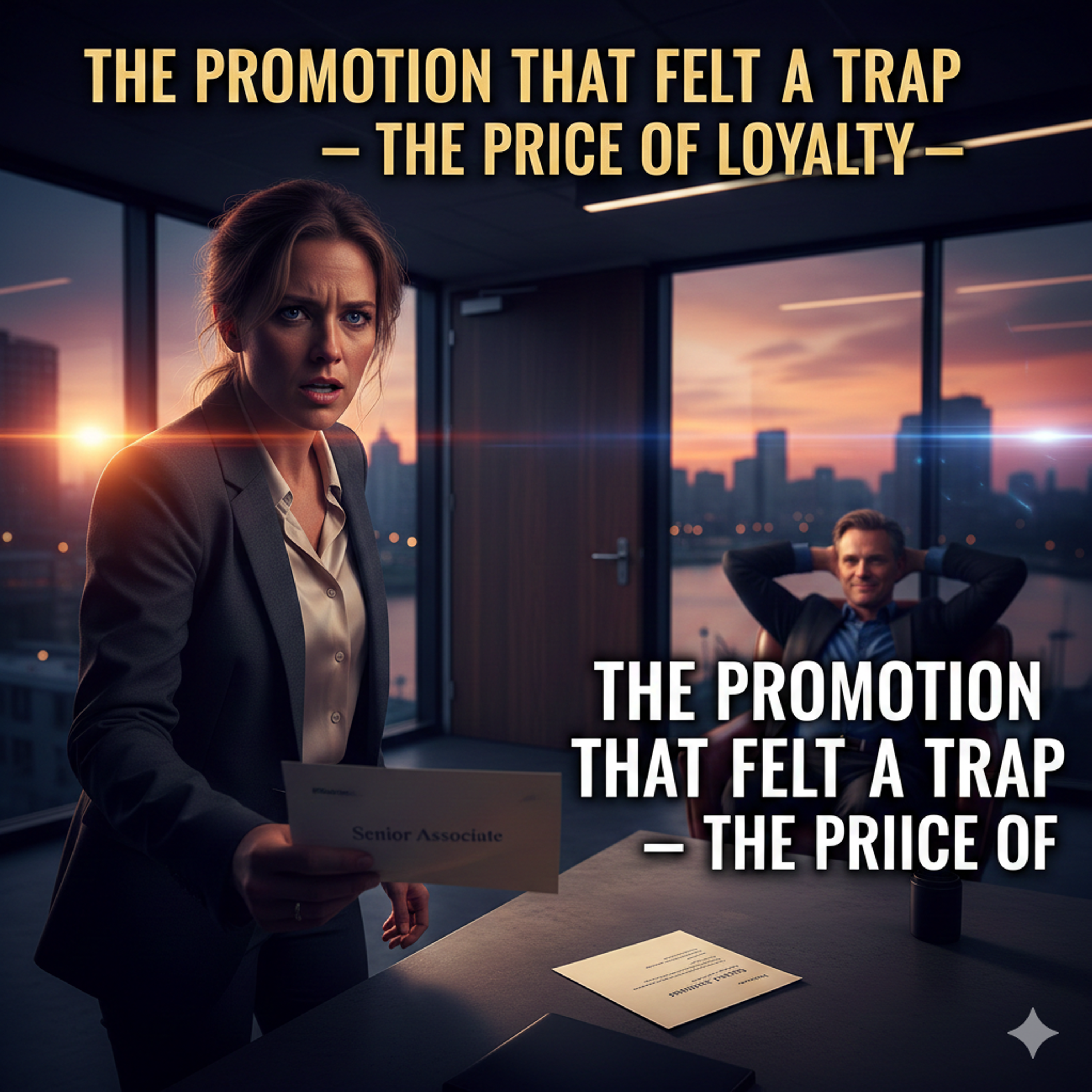 THE PROMOTION THAT FELT LIKE A TRAP — THE PRICE OF LOYALTY