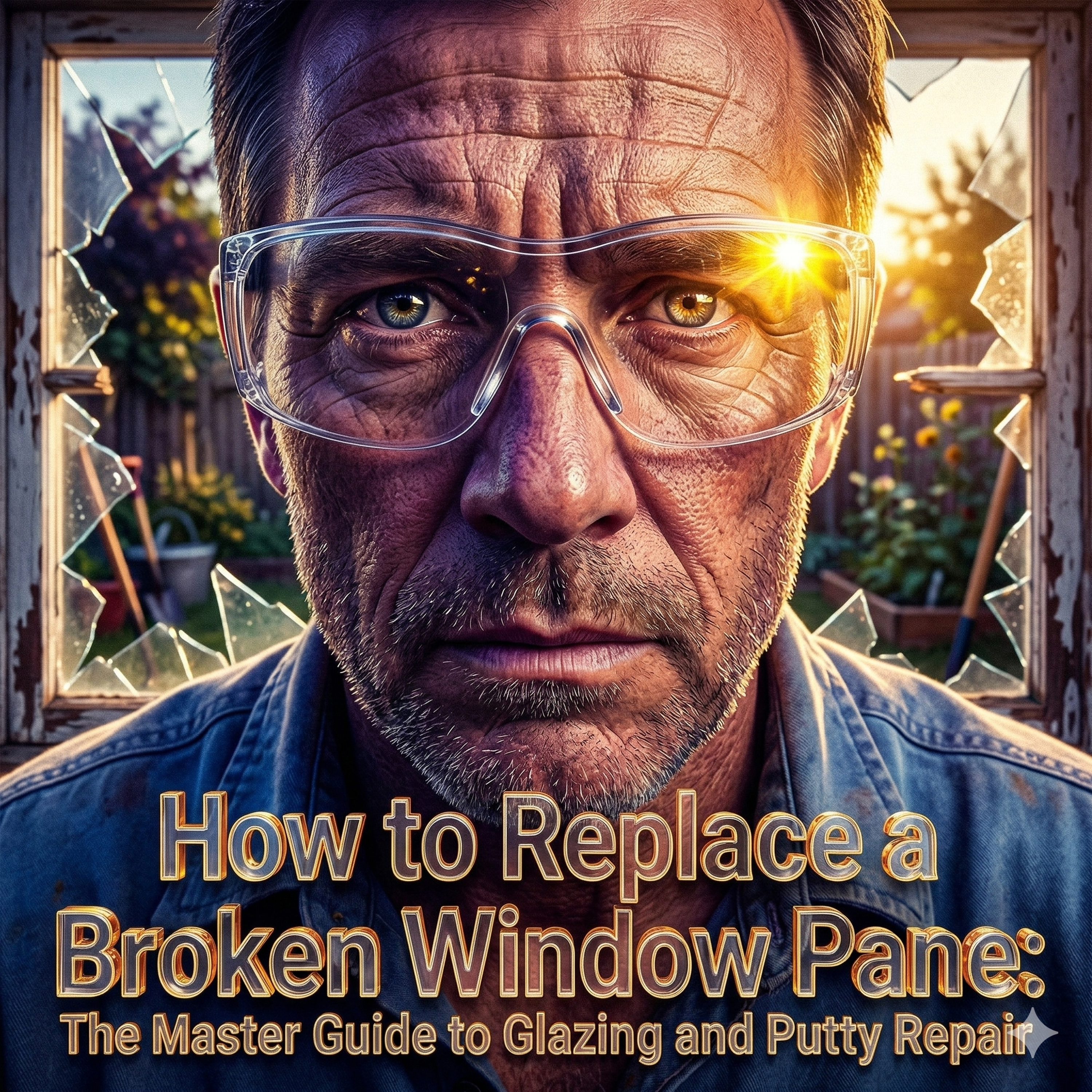 How to Replace a Broken Window Pane: The Master Guide to Glazing and Putty Repair