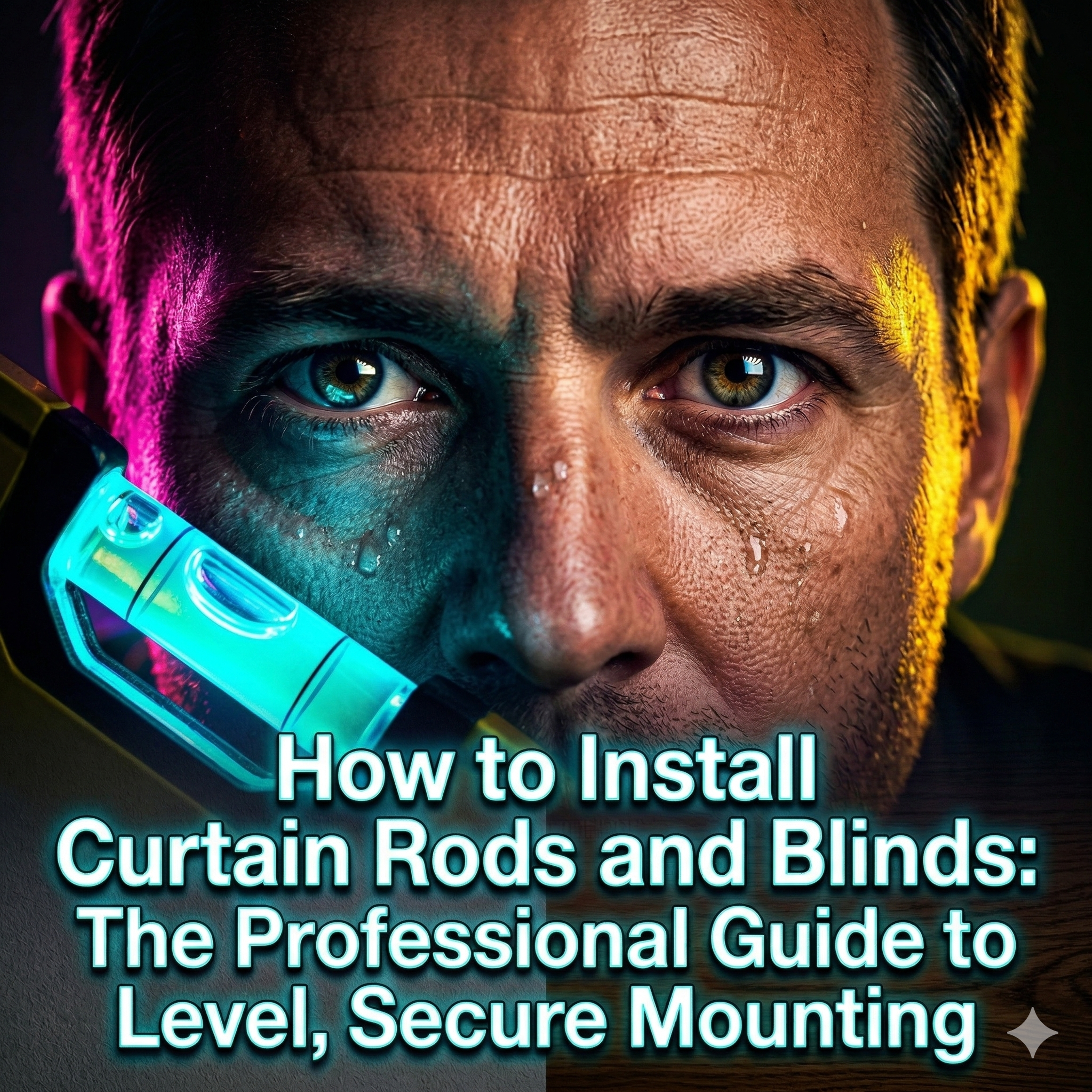 How to Install Curtain Rods and Blinds: The Professional Guide to Level, Secure Mounting